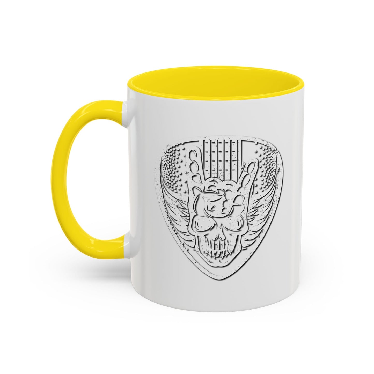 GUITAR SKELETON Accent BiColor Mug