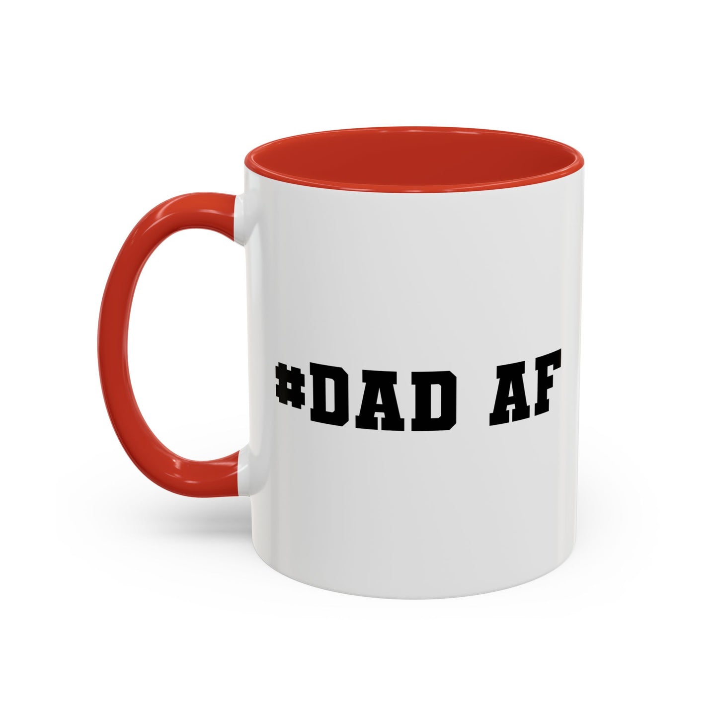 #DAD AF Accent BiColor Funny Sarcastic Mug