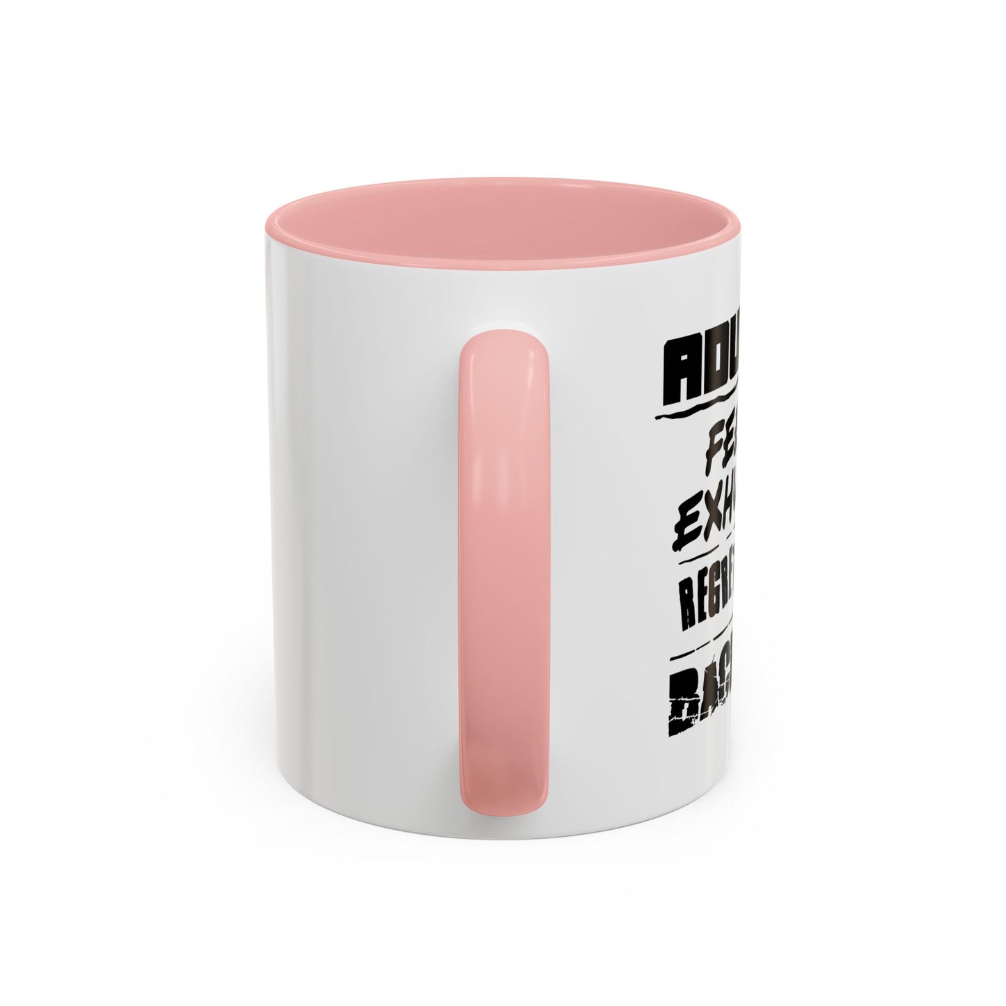 ADULTING IS... Accent BiColor Funny Sarcastic Mug