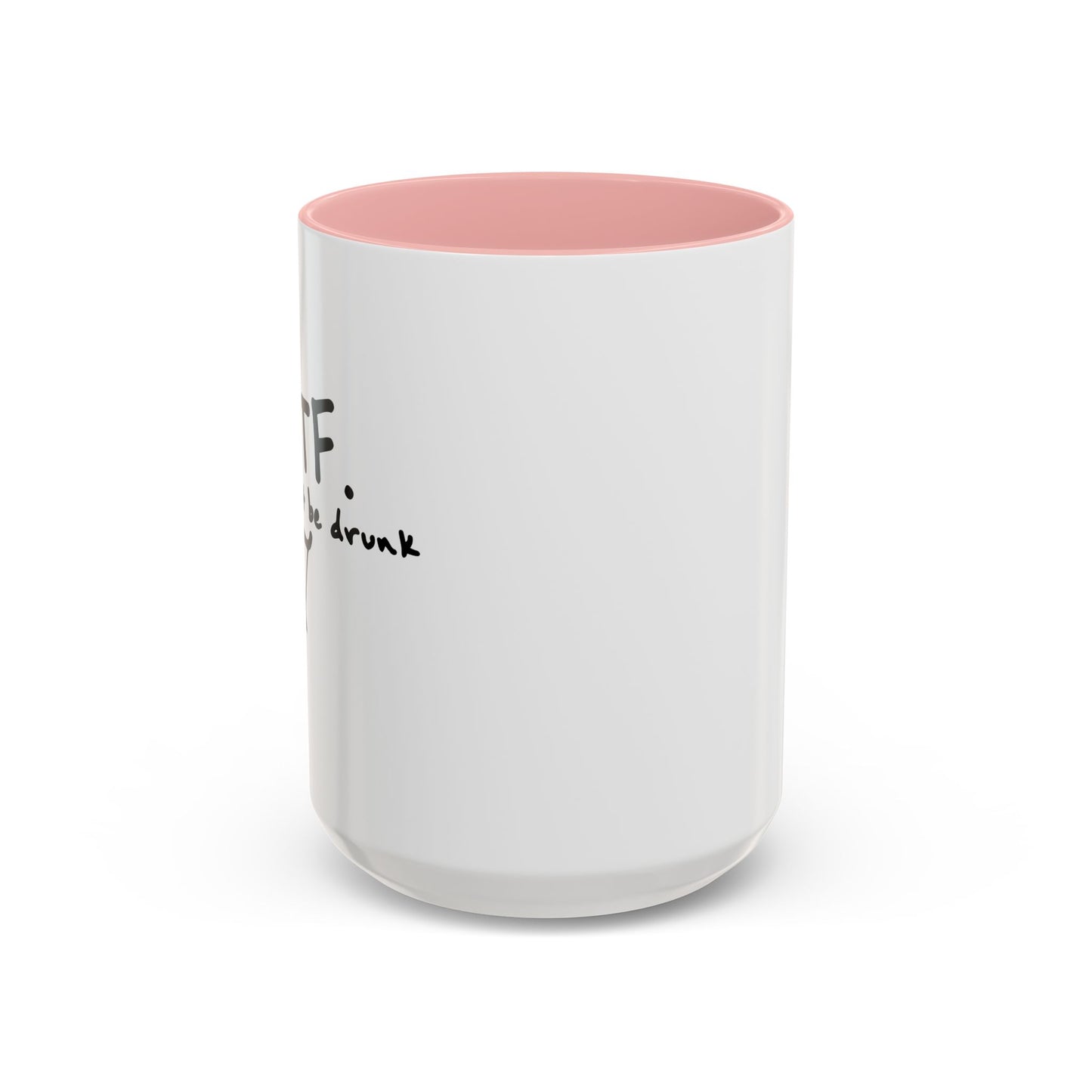 WTF. CUPID - Accent BiColor Funny Sarcastic Mug