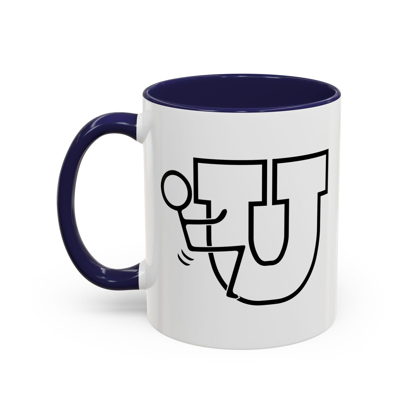 FUCK YOU Accent BiColor Funny Sarcastic Mug