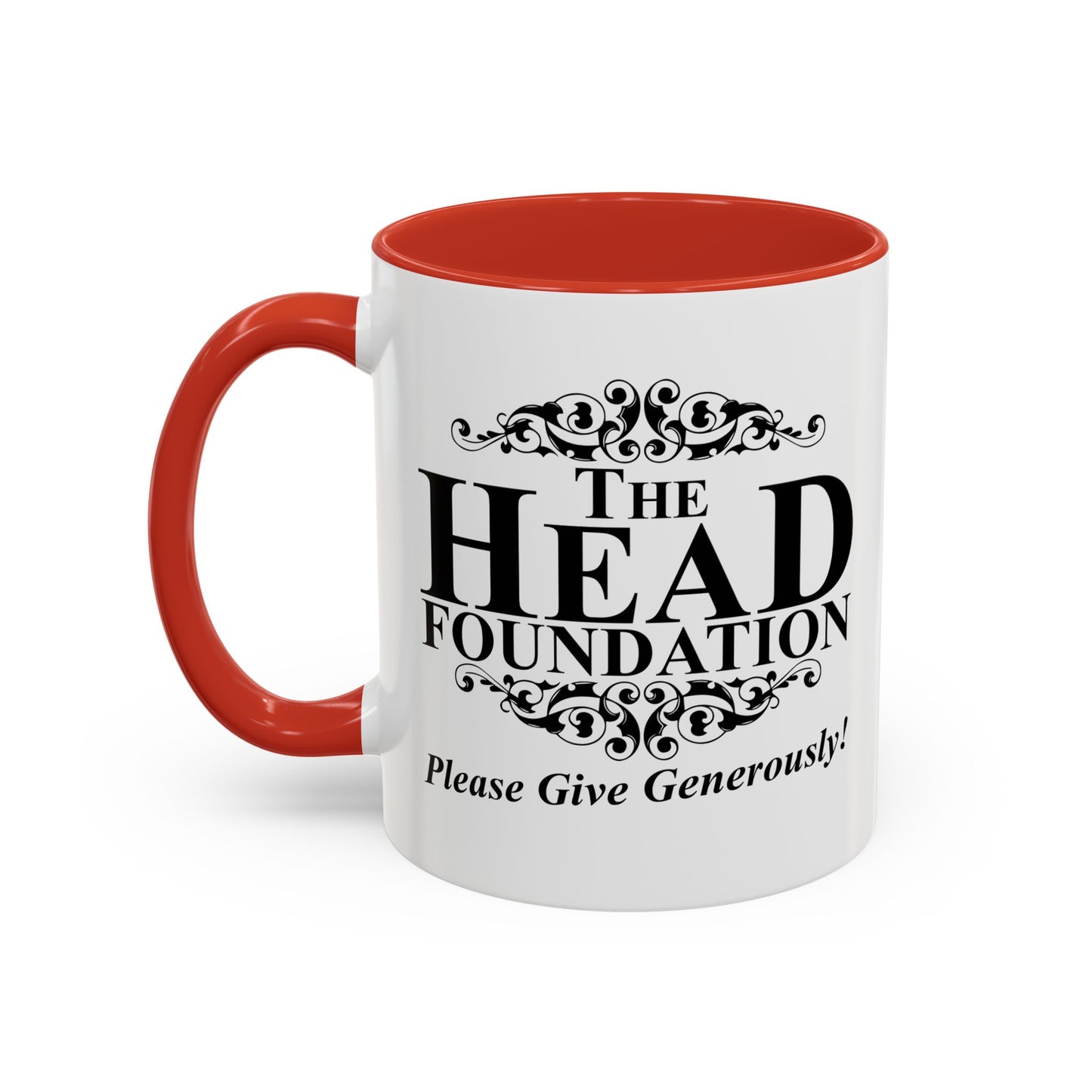 Please Give Generously Accent BiColor Funny Sarcastic Mug