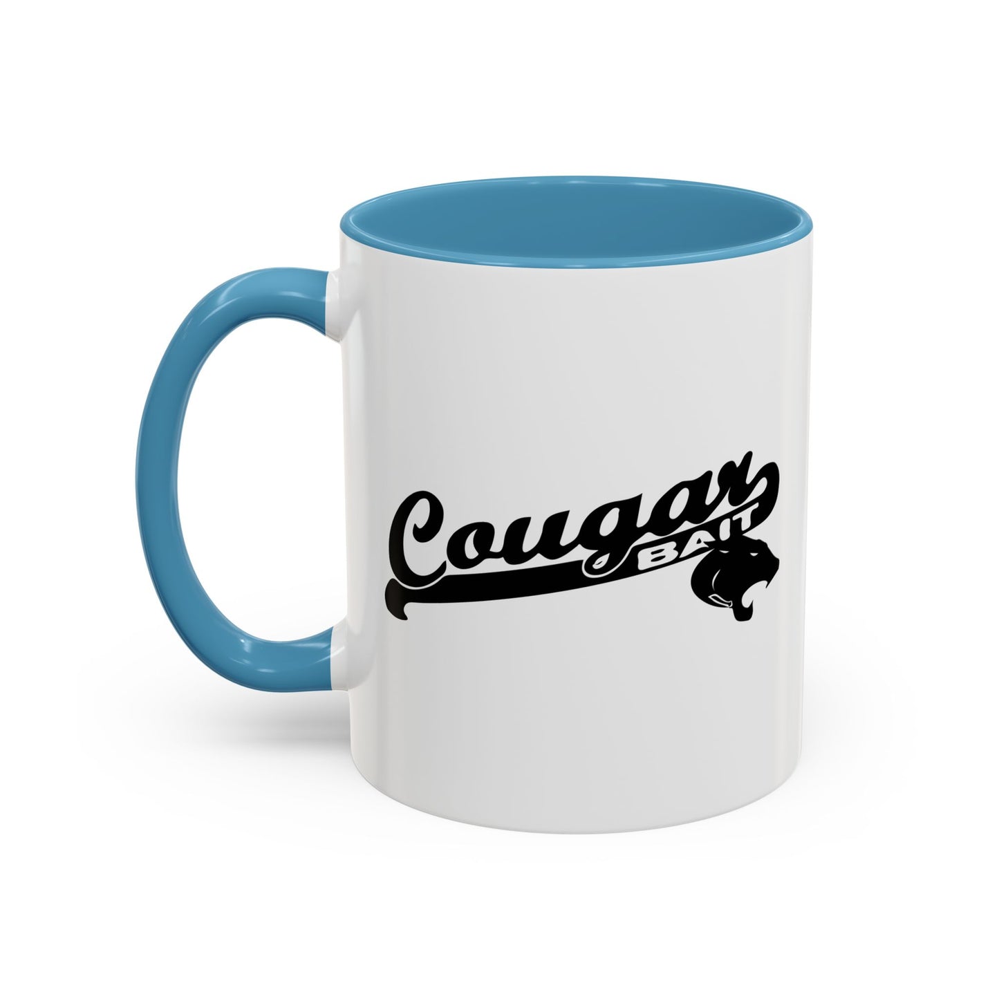 COUGAR BAIT Accent BiColor Funny Sarcastic Mug