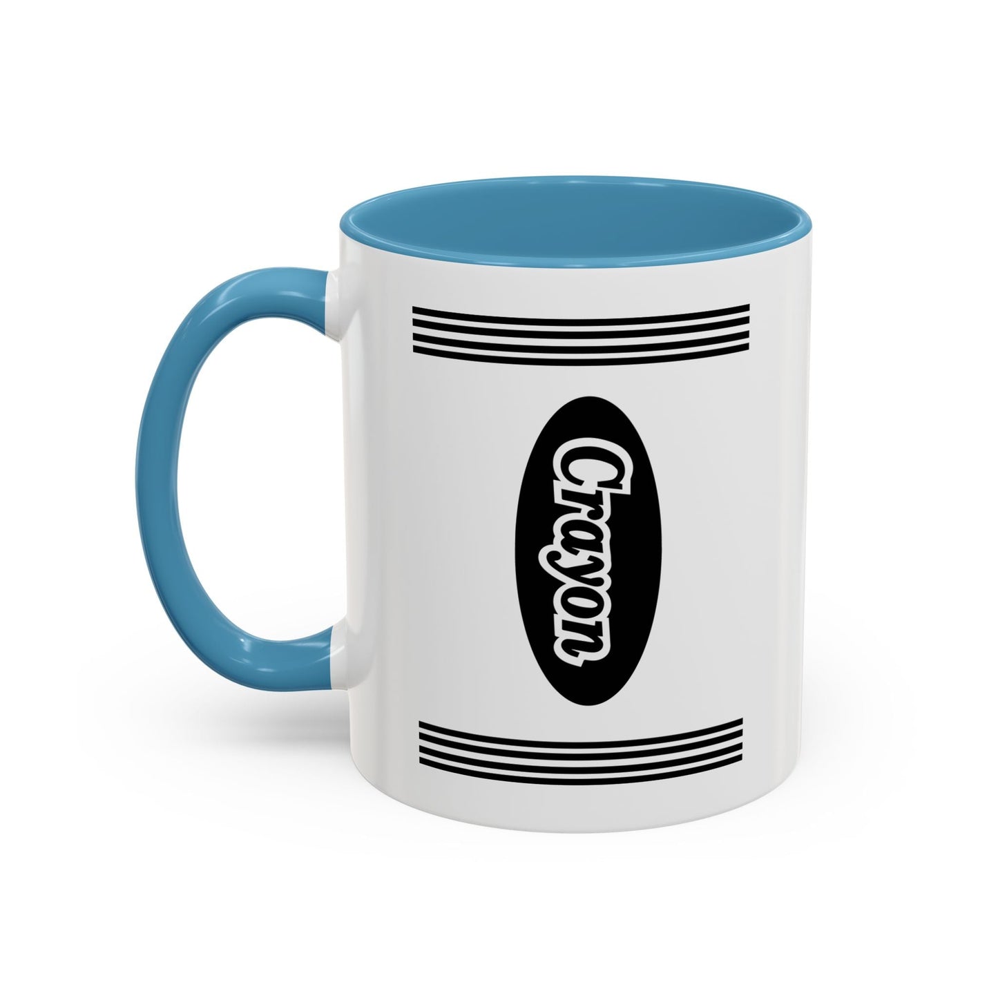 CRAYON Accent BiColor Funny Sarcastic Mug