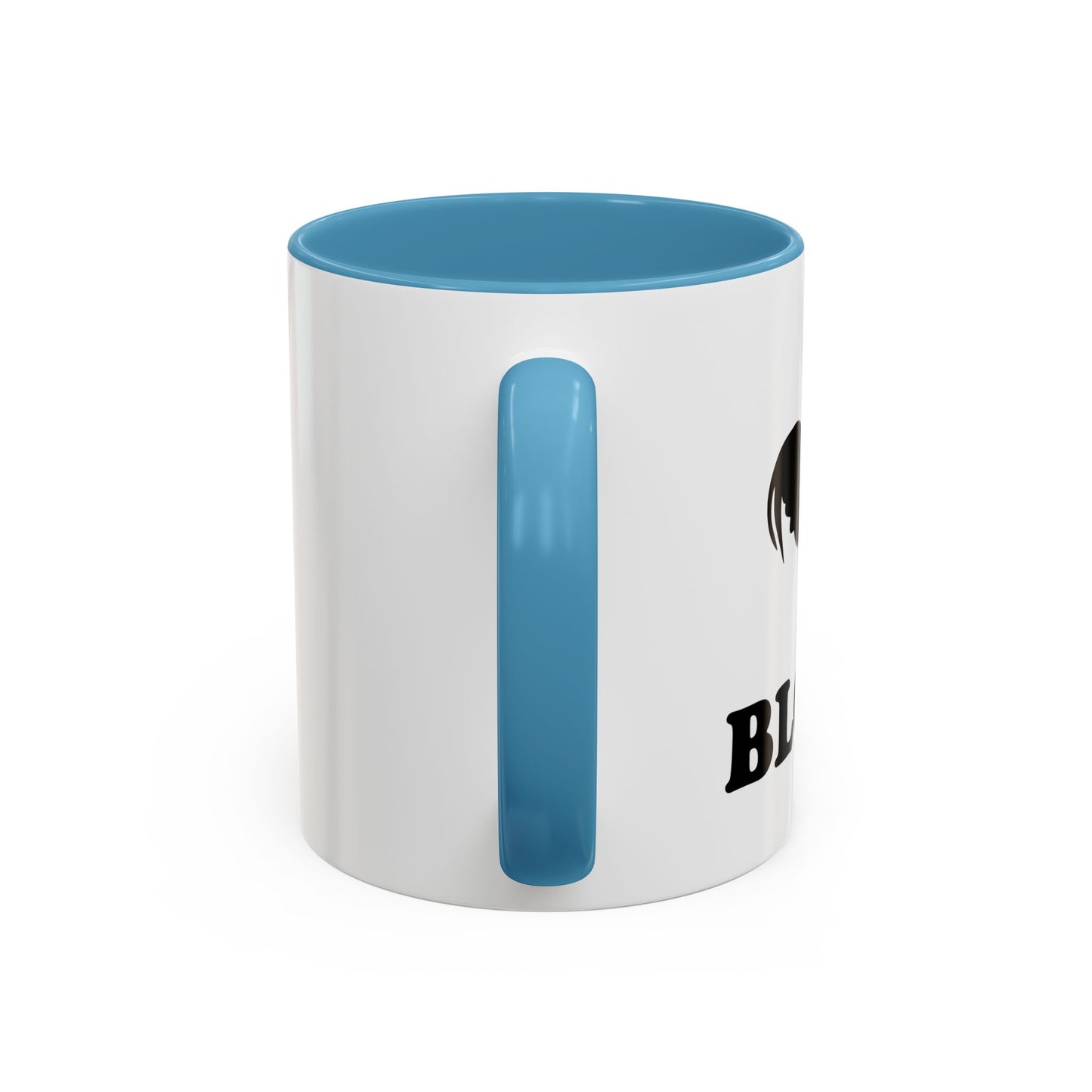 COCK BLOCK Accent BiColor Funny Sarcastic Mug