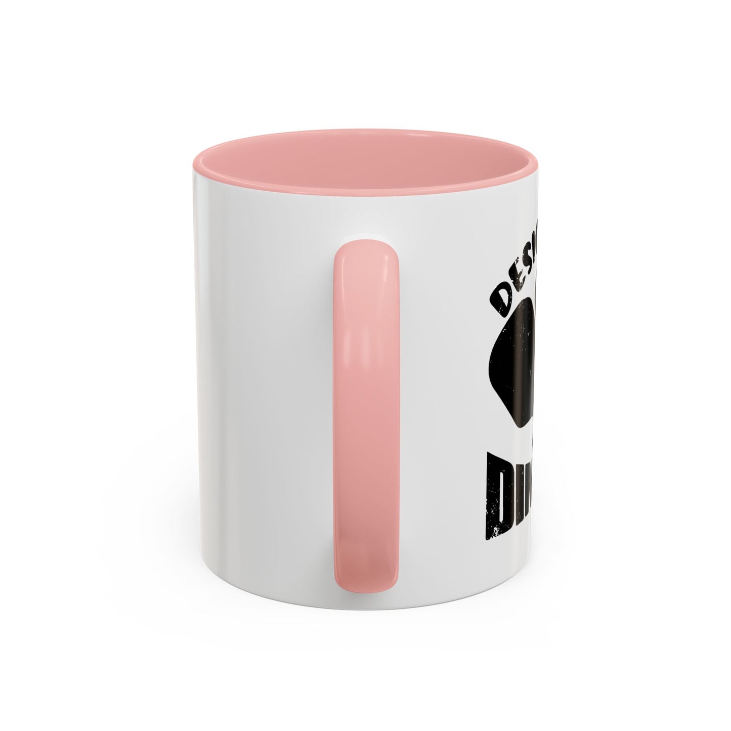 DESIGNATED DRINKER Accent BiColor Funny Sarcastic Mug