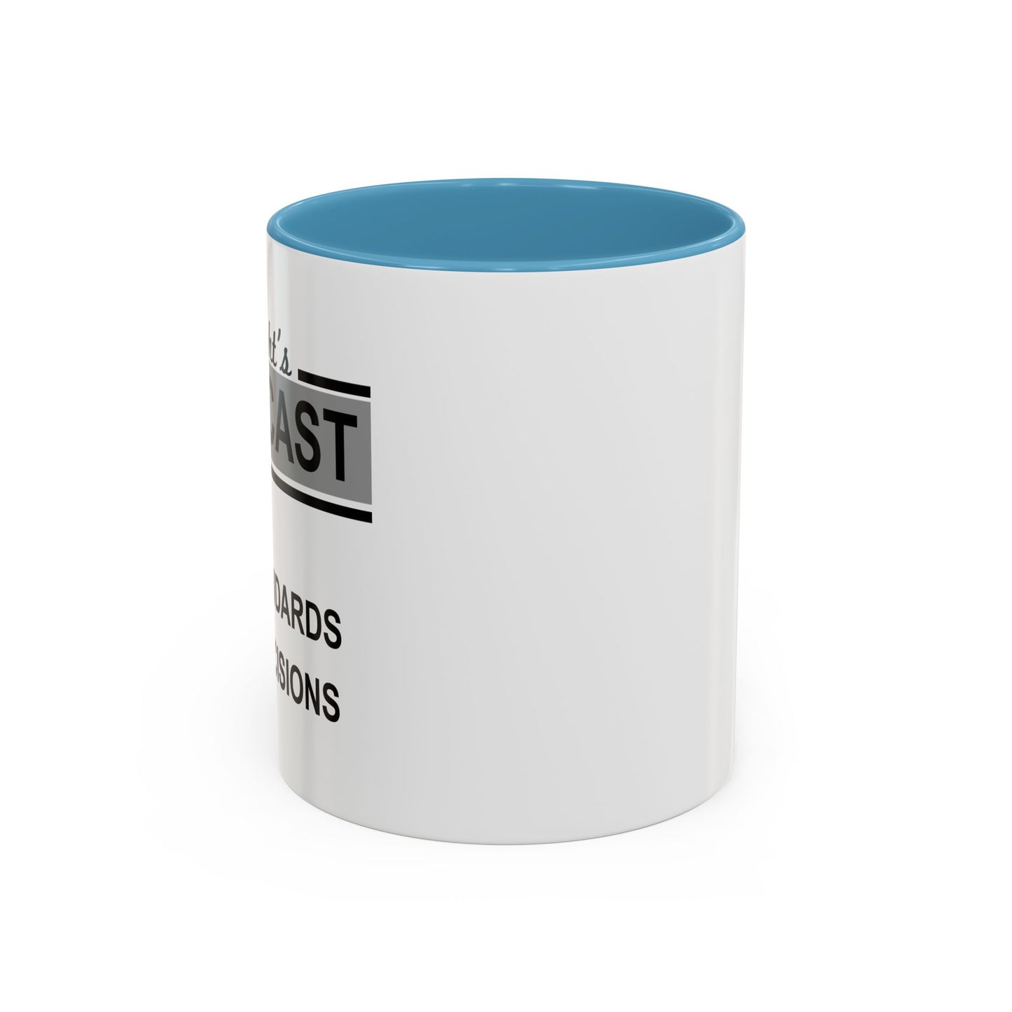 TONIGHT'S FORECAST Accent BiColor Funny Sarcastic Mug