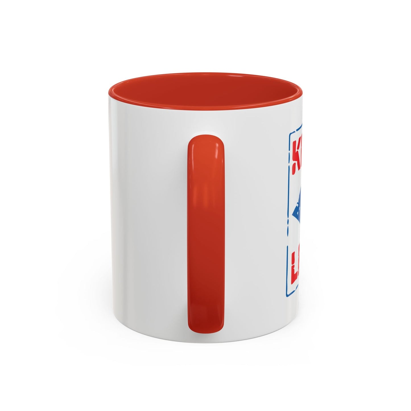 KEEP LEFT Accent BiColor Funny Sarcastic Mug