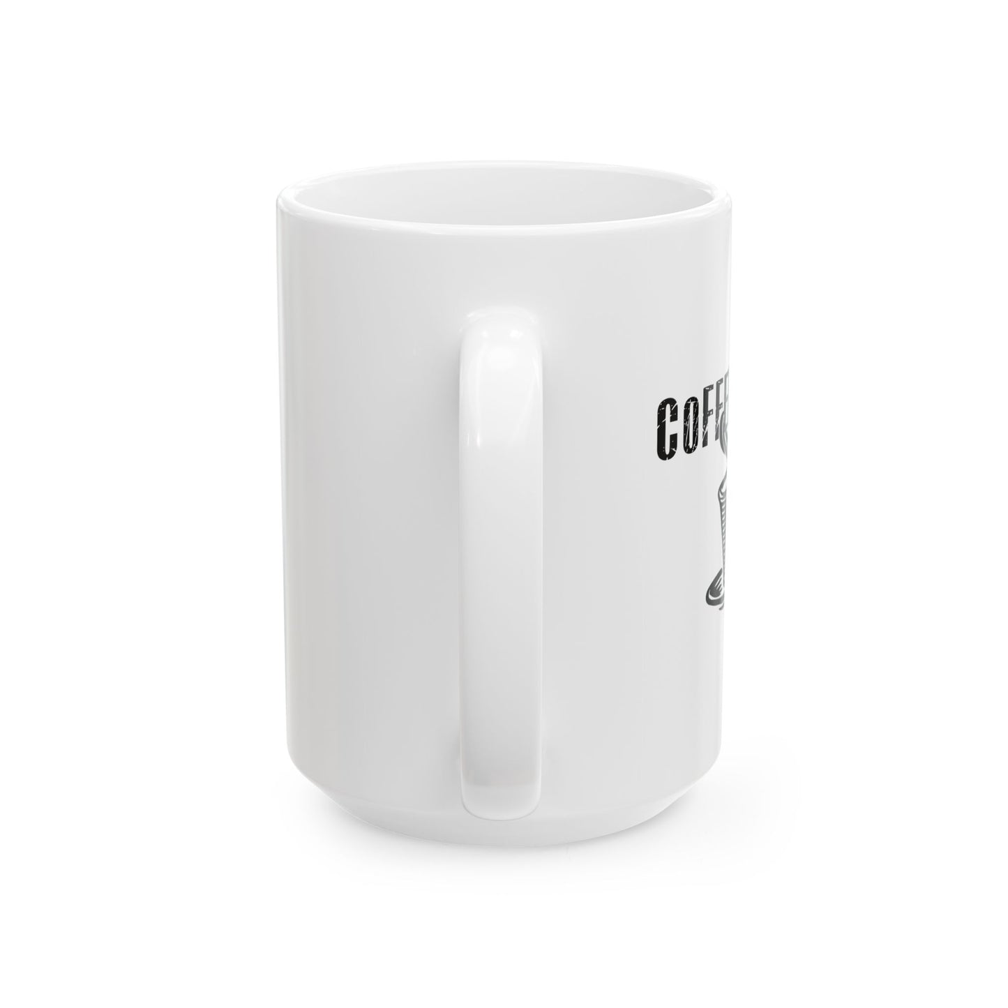 COFFEE SLUT FUNNY SARCASTIC WHITE MUG