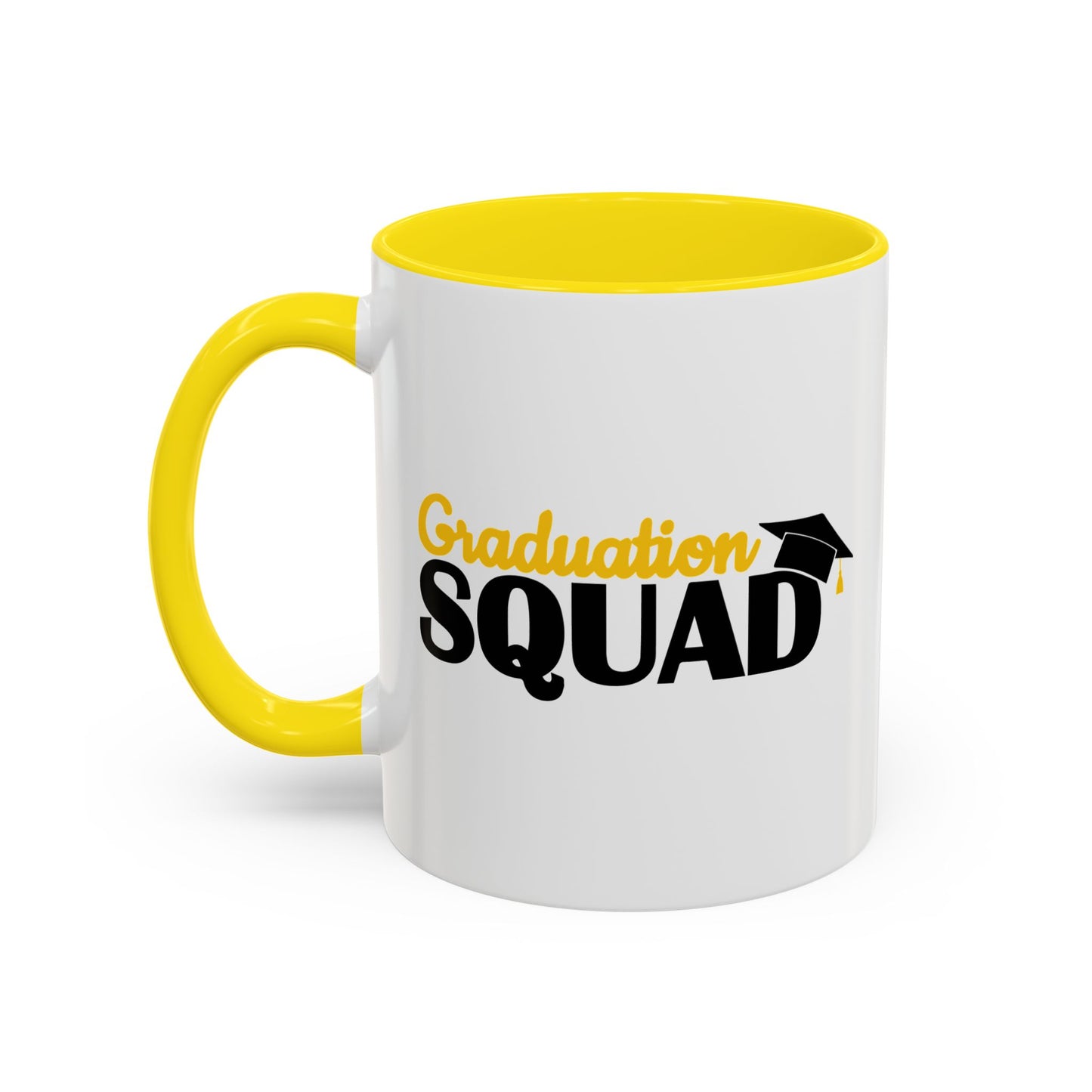 GRADUATION SQUAD Accent BiColor Funny Sarcastic Mug