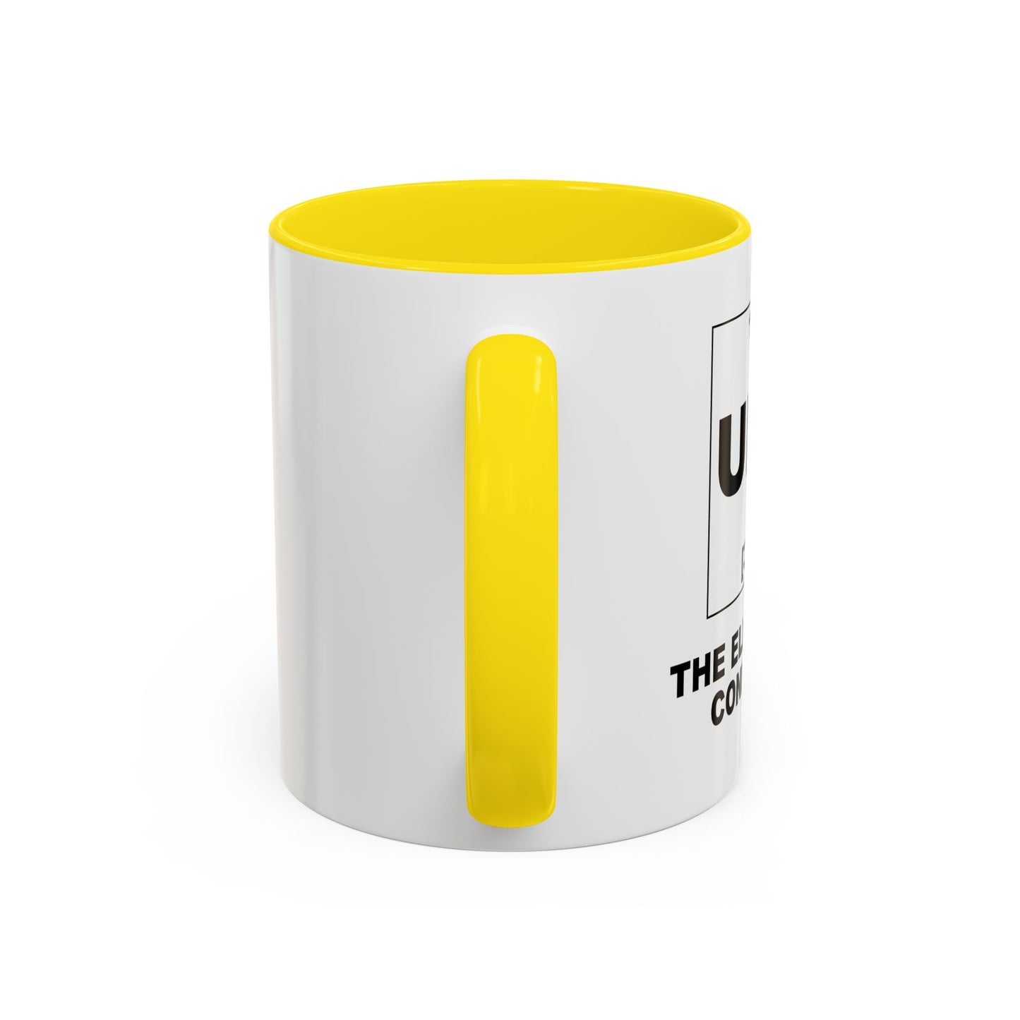 UM? THE OF ELEMENT CONFUSION Accent BiColor Funny Sarcastic Mug