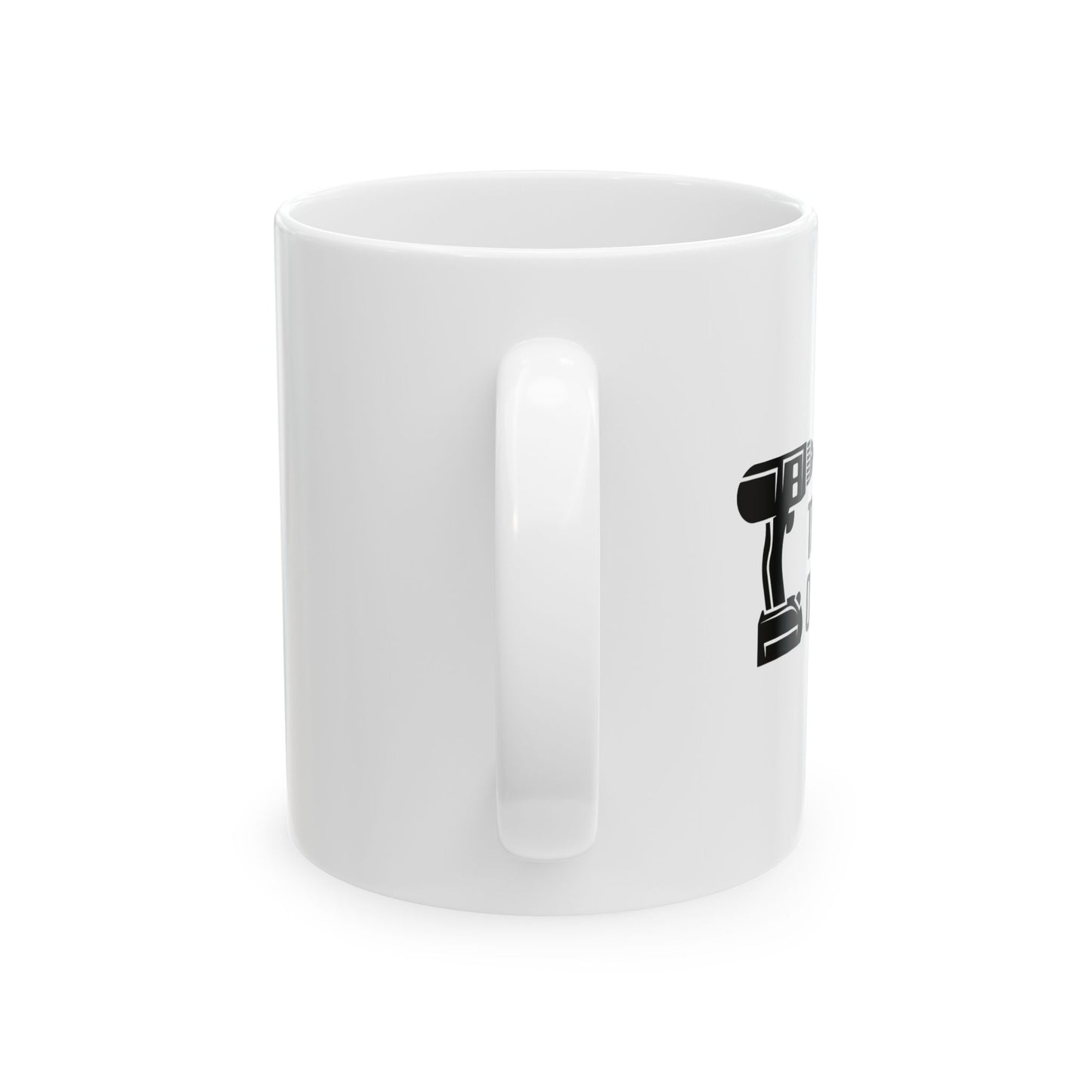 THIS IS ONLY A DRILL FUNNY SARCASTIC WHITE MUG