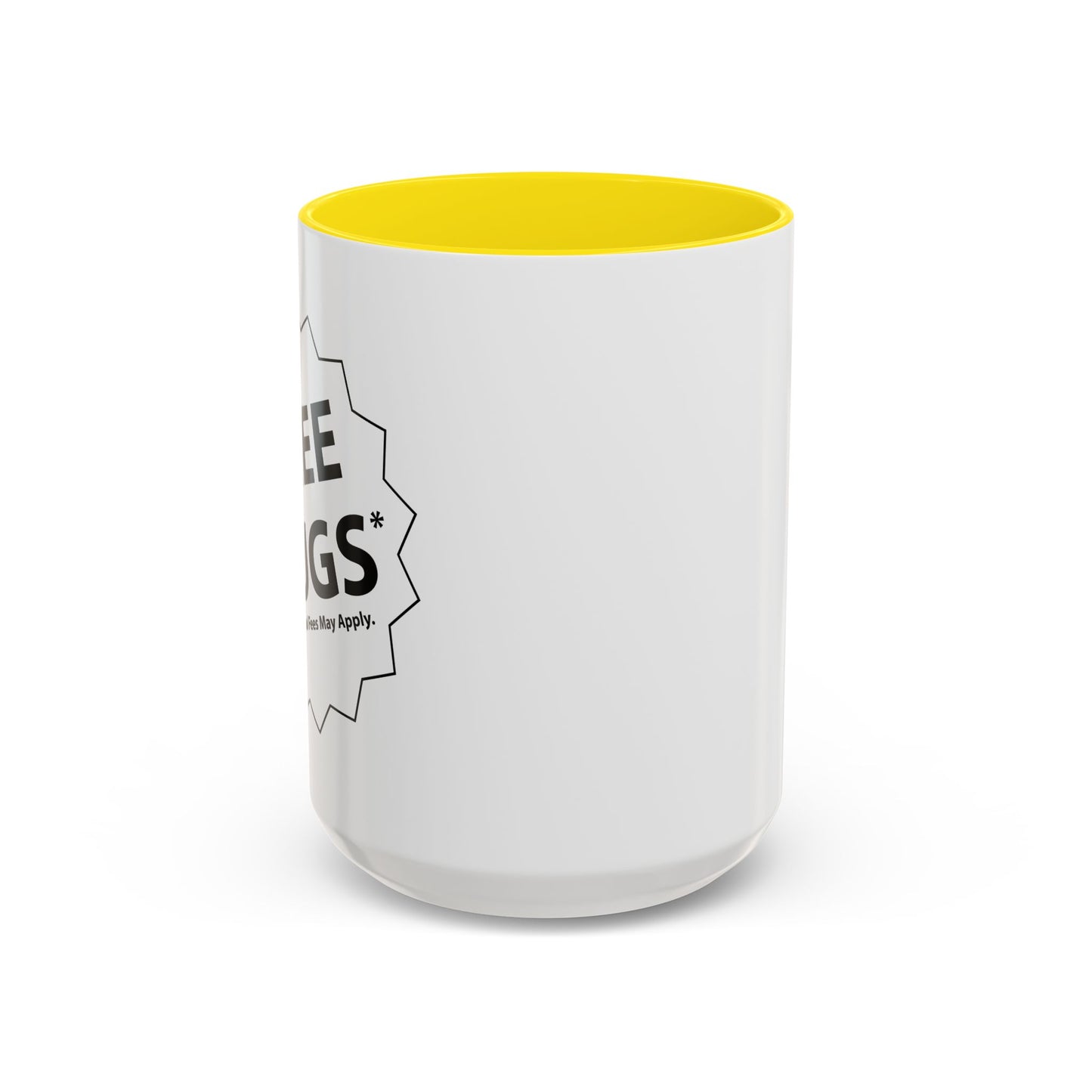 FREE HUGS Accent BiColor Funny Sarcastic Mug