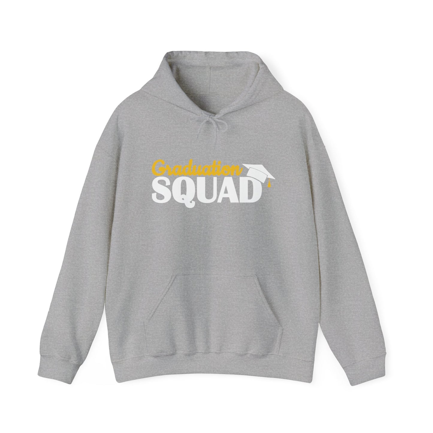 GRADUATION SQUAD - Premium Unisex Funny Sarcastic Black Hoodie Sweatshirt