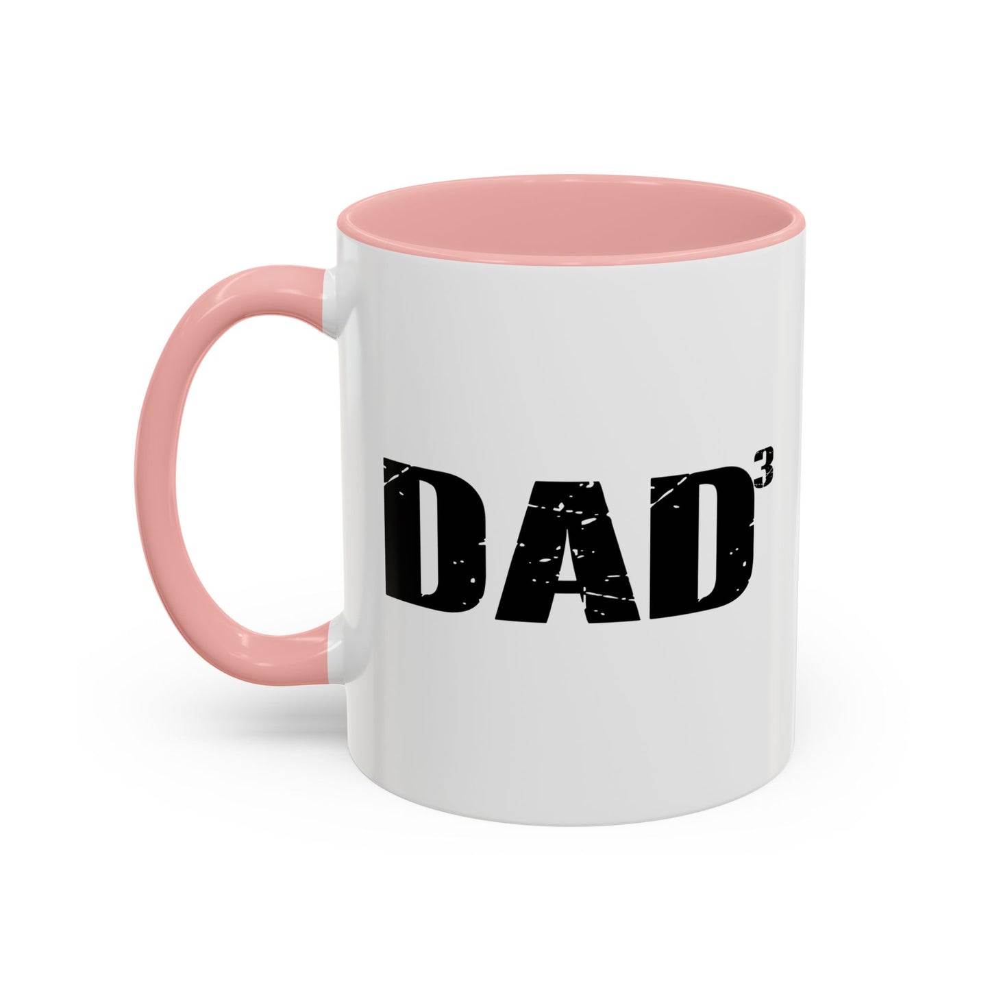 DAD x3 Accent BiColor Mug