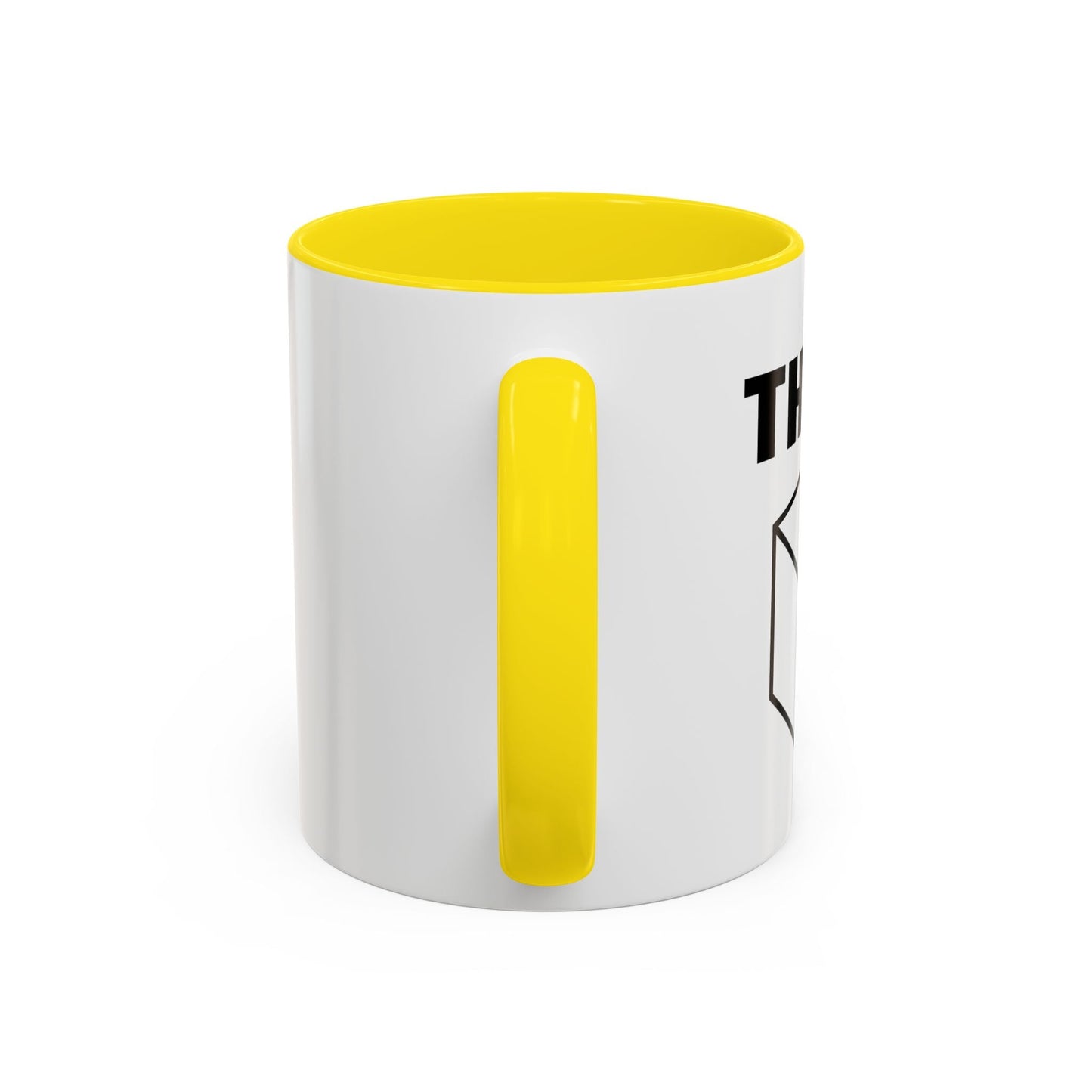 THINK Accent BiColor Funny Sarcastic Mug