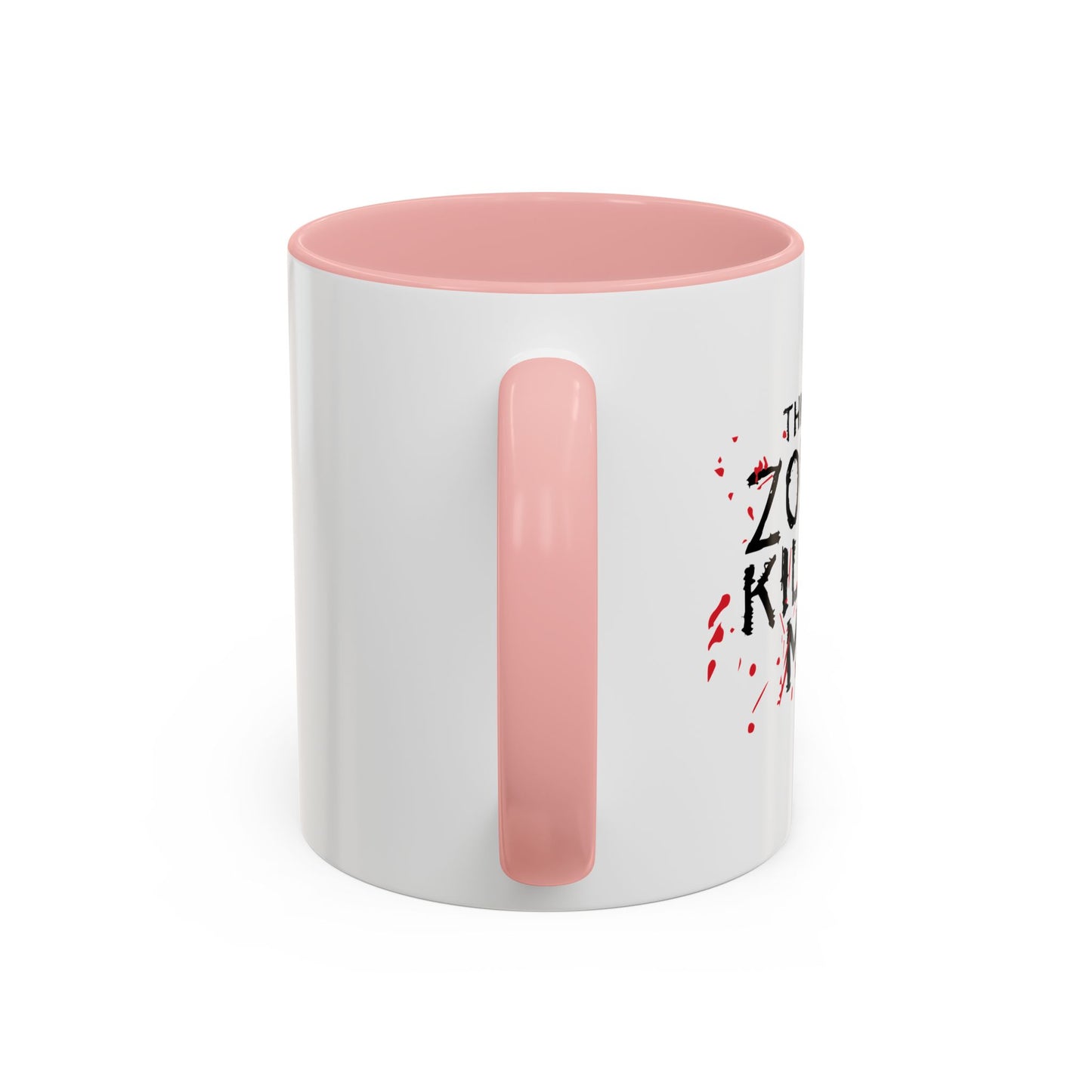 THIS IS MY ZOMBIE KILLING Accent BiColor Mug