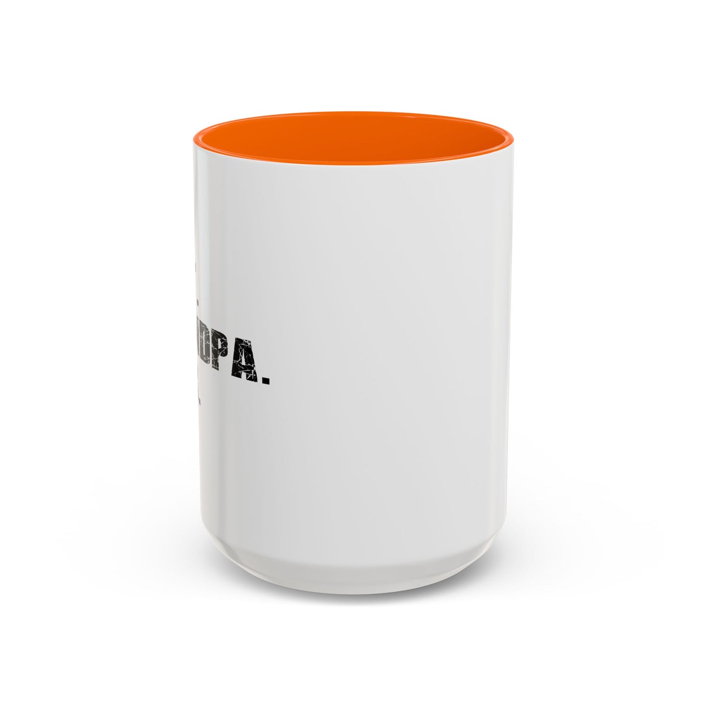 BEST. GRANDPA. EVER. Accent BiColor Funny Sarcastic Mug