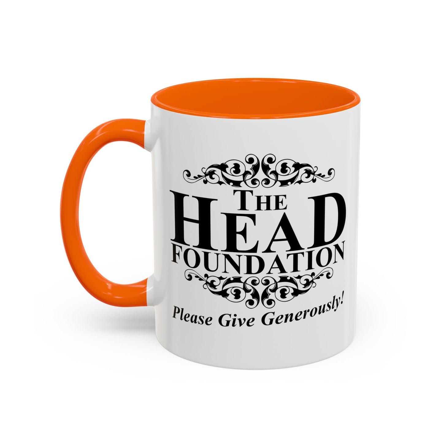 Please Give Generously Accent BiColor Funny Sarcastic Mug