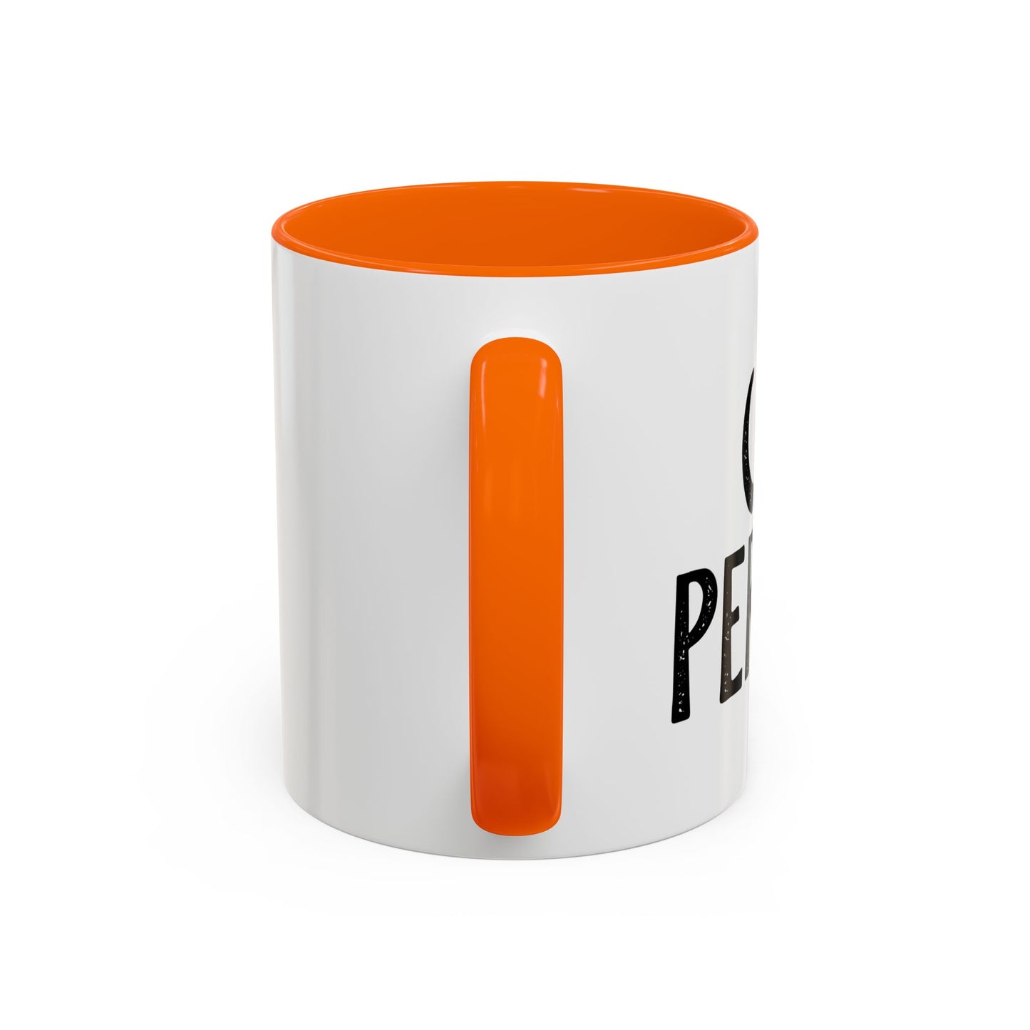 CAT PERSON Accent BiColor Funny Sarcastic Mug