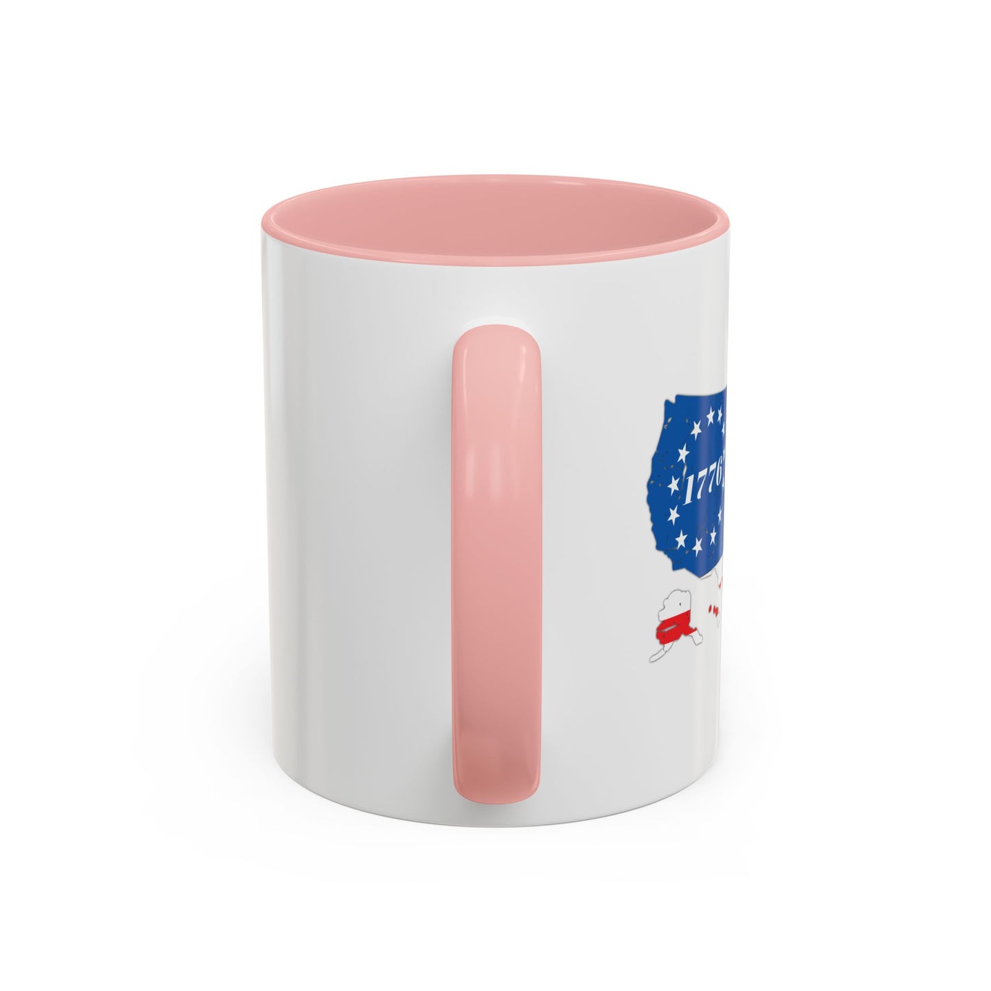 BETSY FLAG USA MAP Accent BiColor Funny Sarcastic Mug