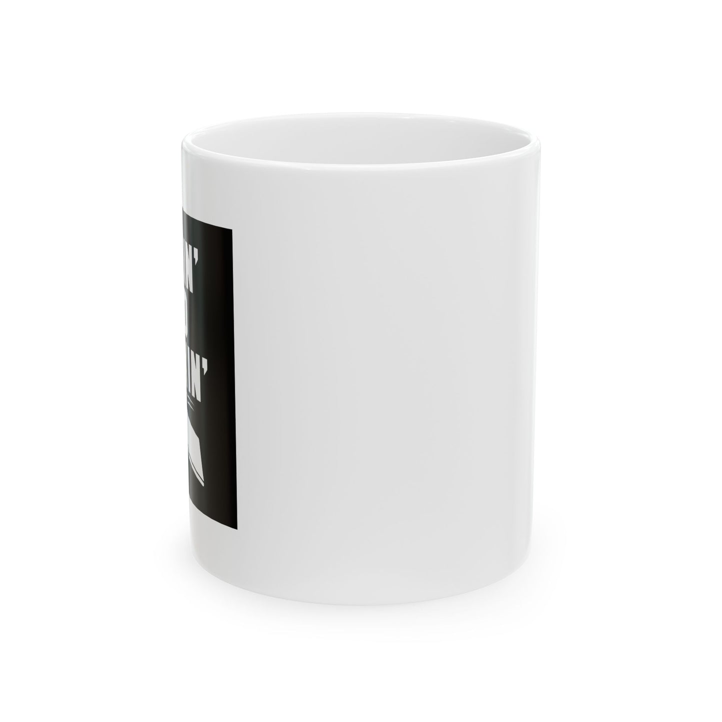 SINKIN' AND DRINKING FUNNY SARCASTIC WHITE MUG