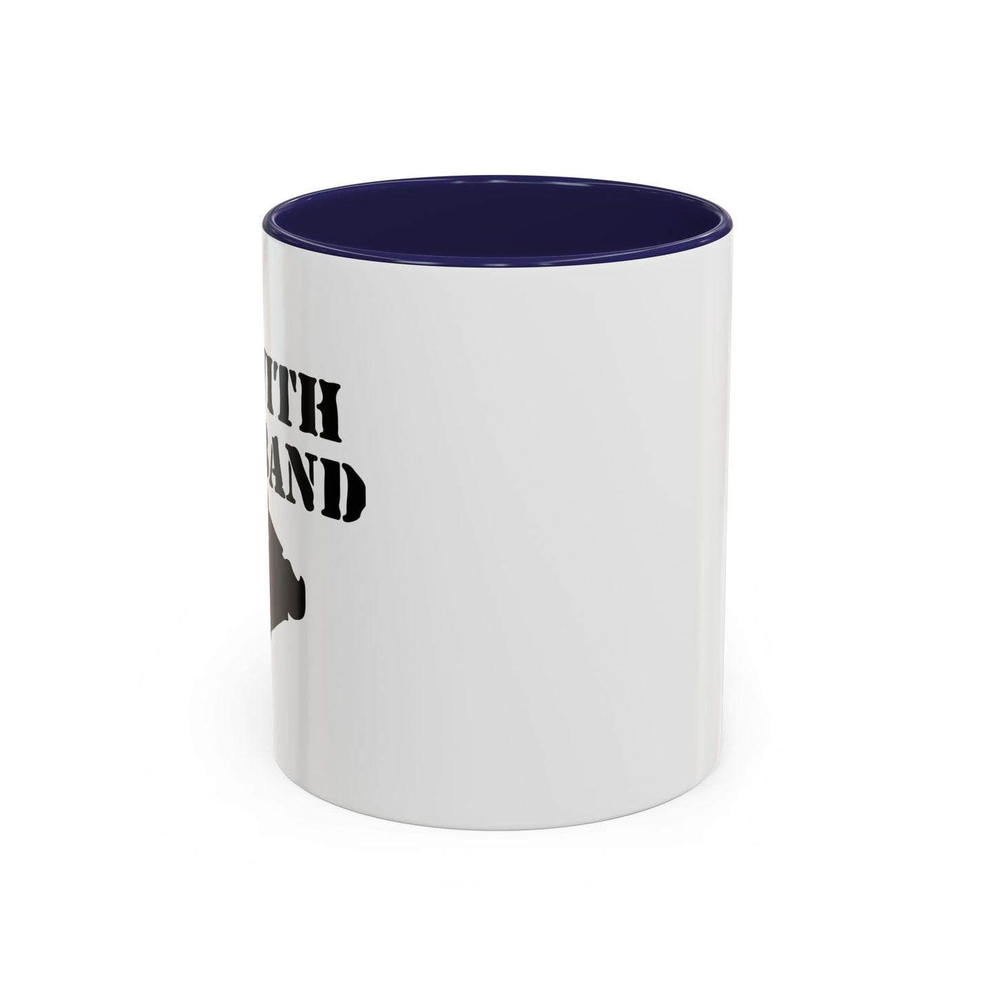 I'M WITH THE BAND Accent BiColor Funny Sarcastic Mug