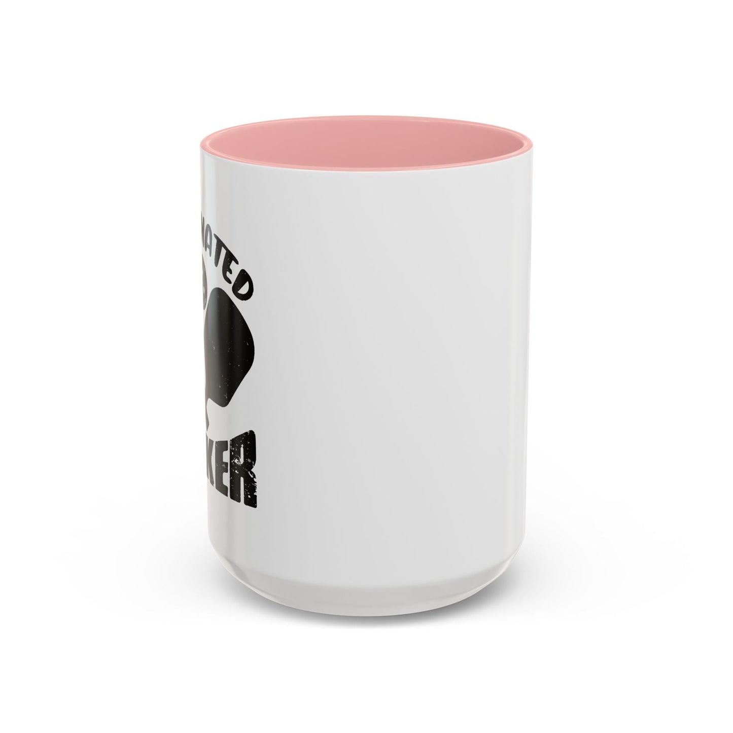 DESIGNATED DRINKER Accent BiColor Funny Sarcastic Mug