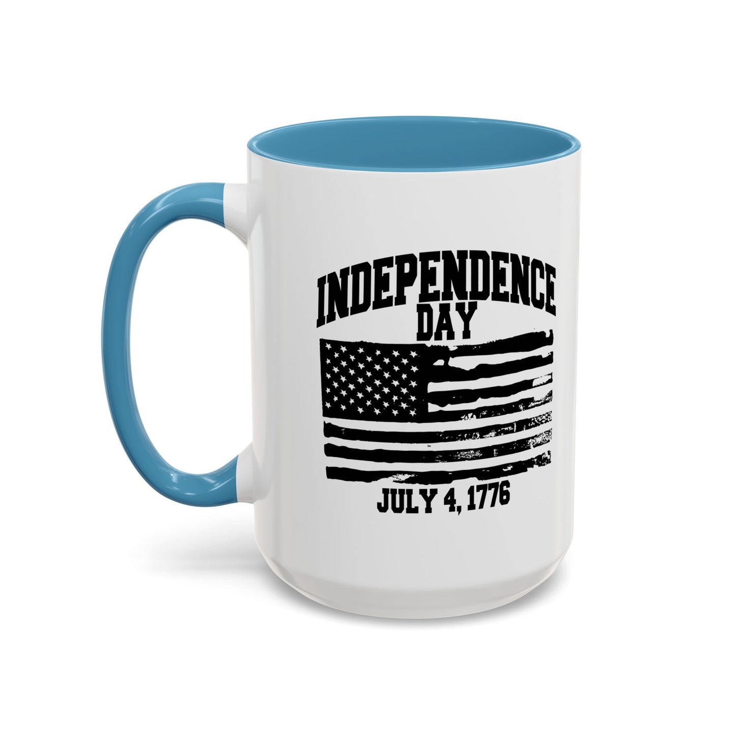 INDEPENDENCE DAY 1776 Accent BiColor Mug