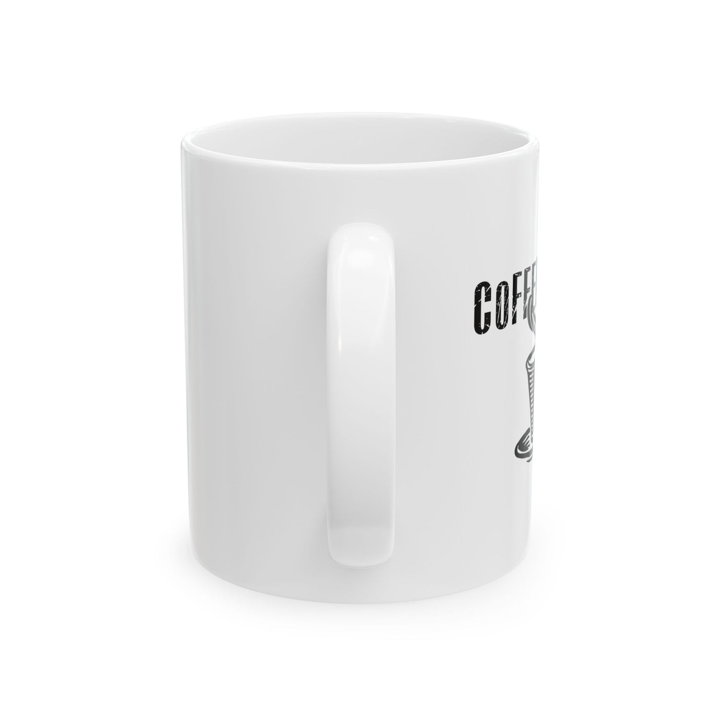 COFFEE SLUT FUNNY SARCASTIC WHITE MUG