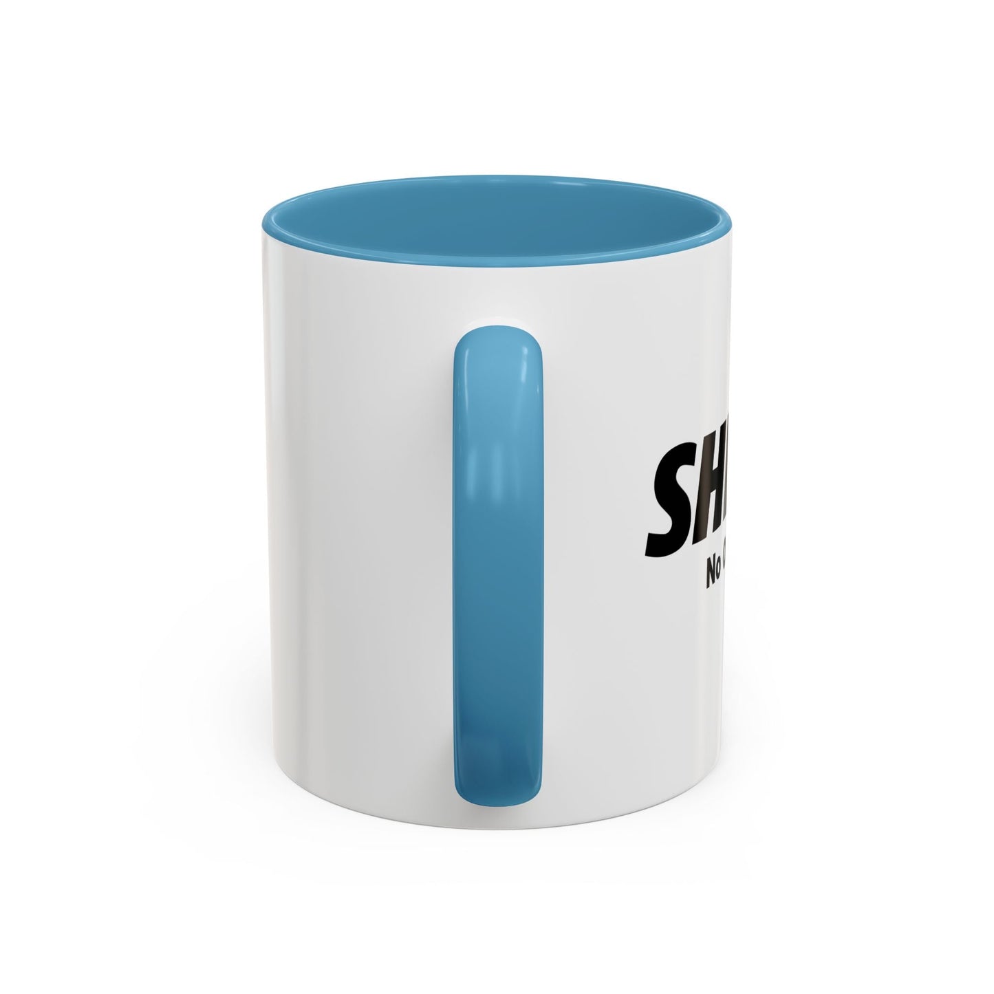 NO ONE CARES Accent BiColor Funny Sarcastic Mug