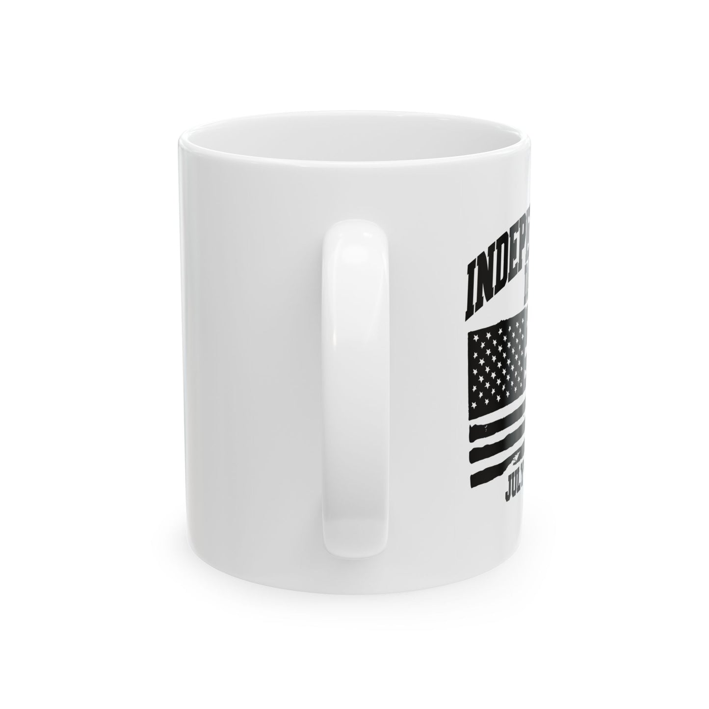 INDEPENDENCE DAY 1776 WHITE MUG