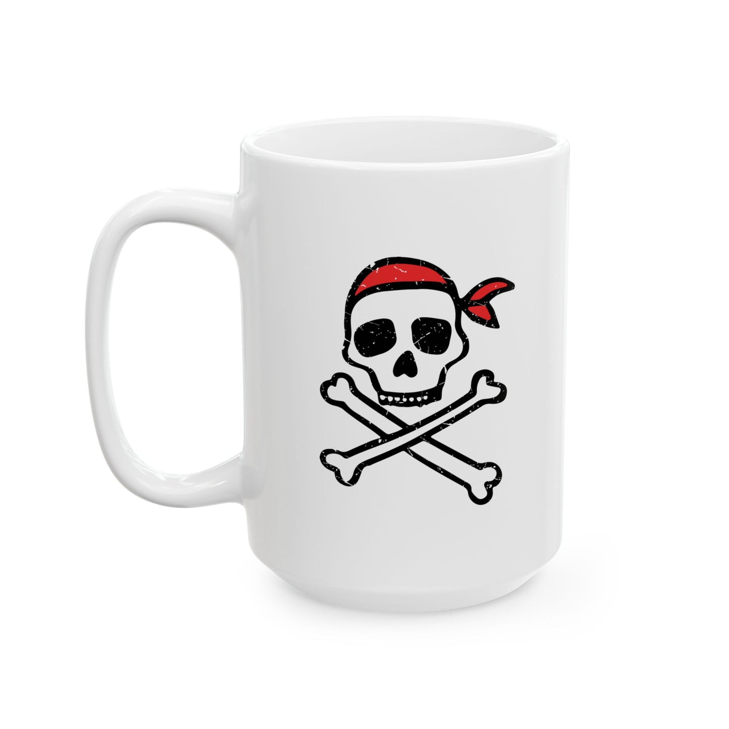 DRAWN SKULL White Mug