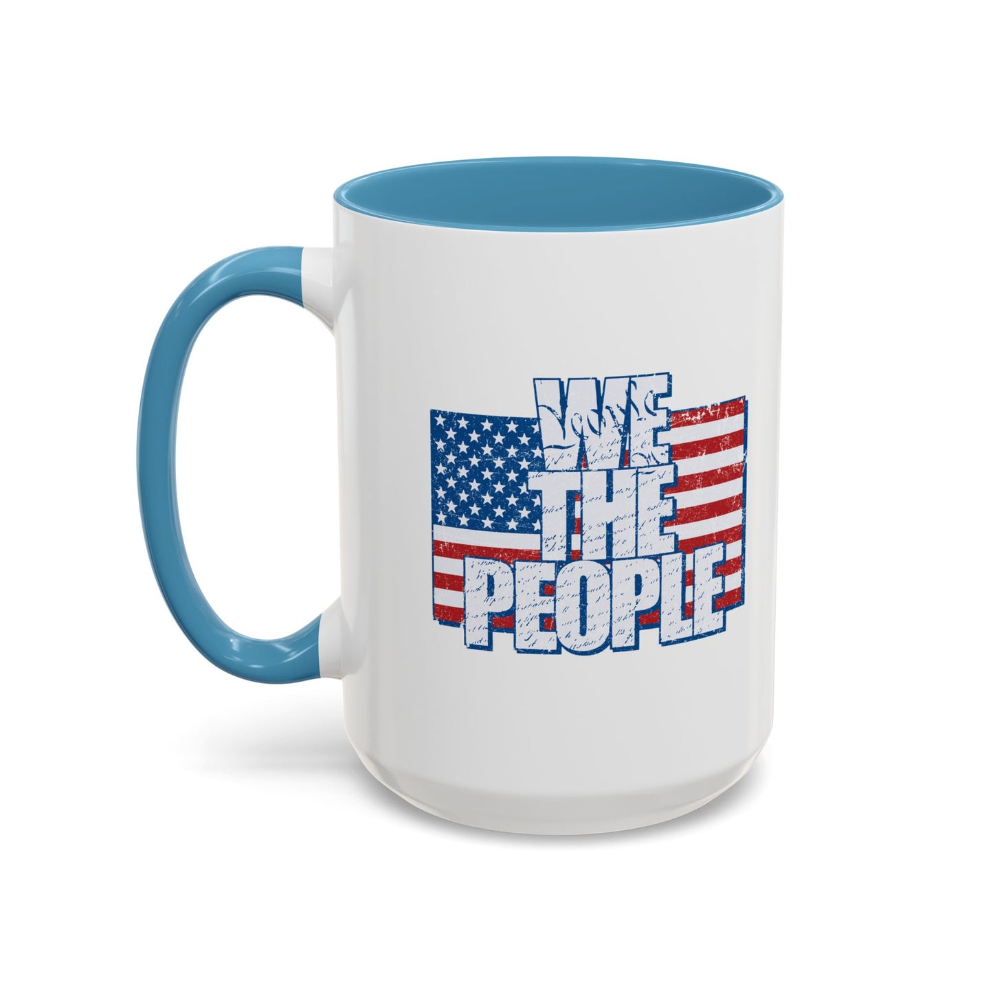 WE THE PEOPLE Accent BiColor  Mug