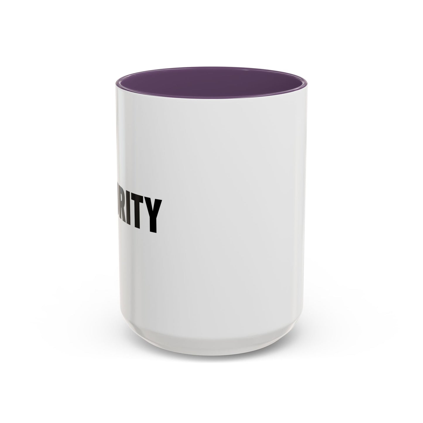 SECURITY Accent BiColor Funny Sarcastic Mug