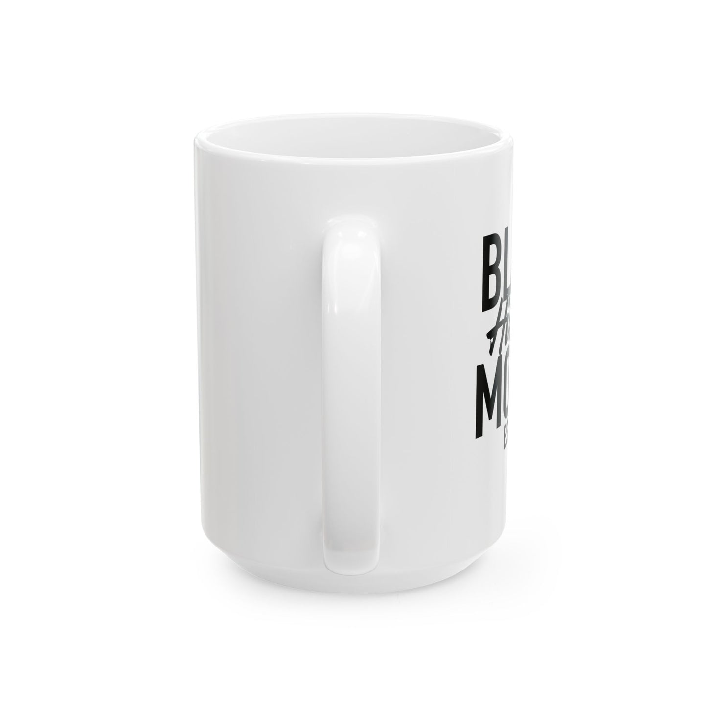 BLACK HISTORY MONTH FUNNY SARCASTIC WHITE MUG