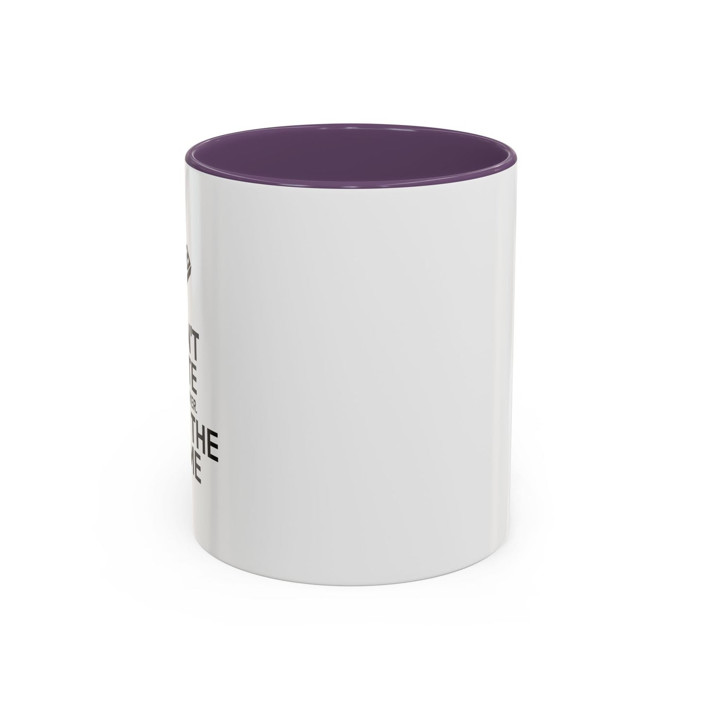 HATE THE GAME Accent BiColor Funny Sarcastic Mug