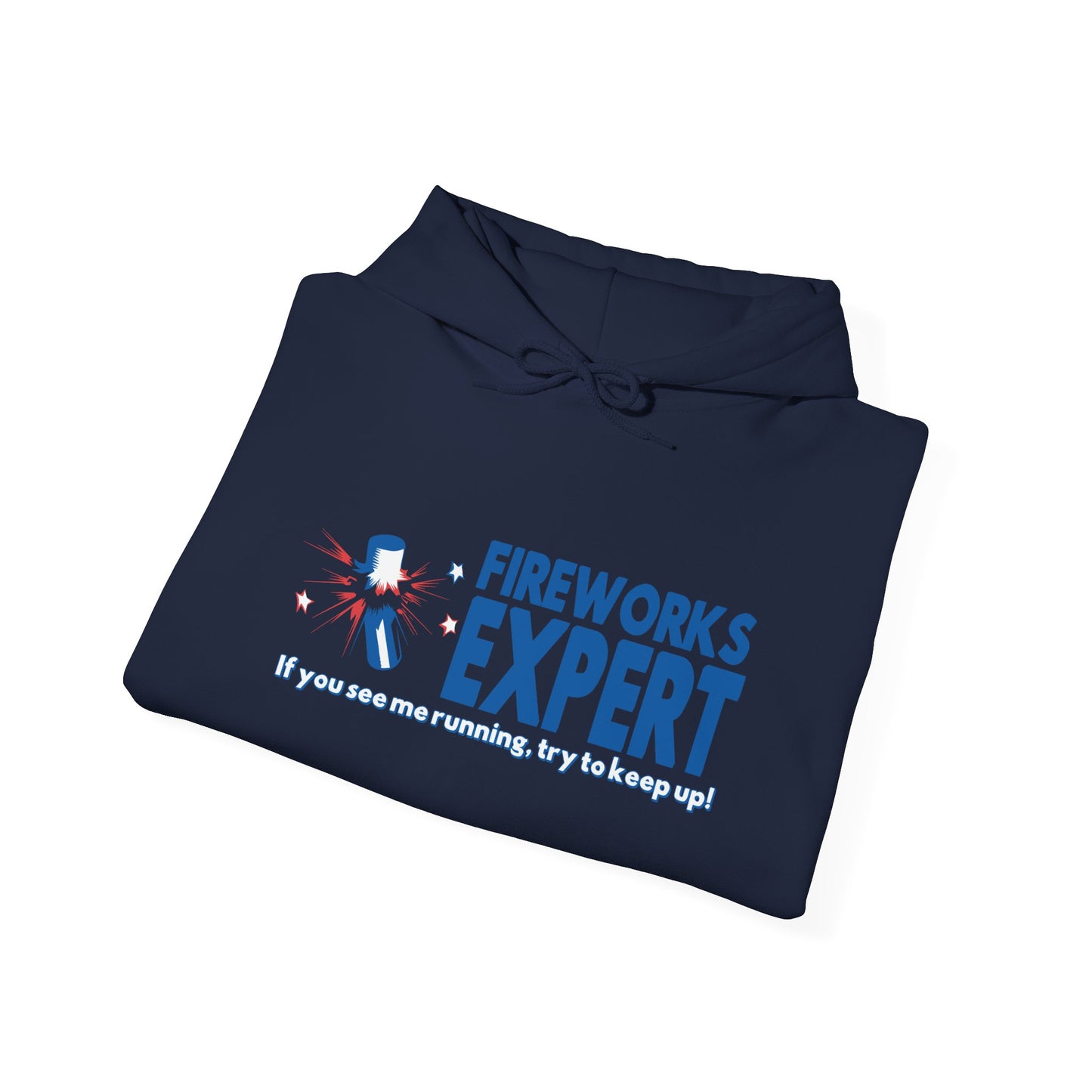 FIREWORKS EXPERT - Premium Unisex Funny Sarcastic Black Hoodie Sweatshirt