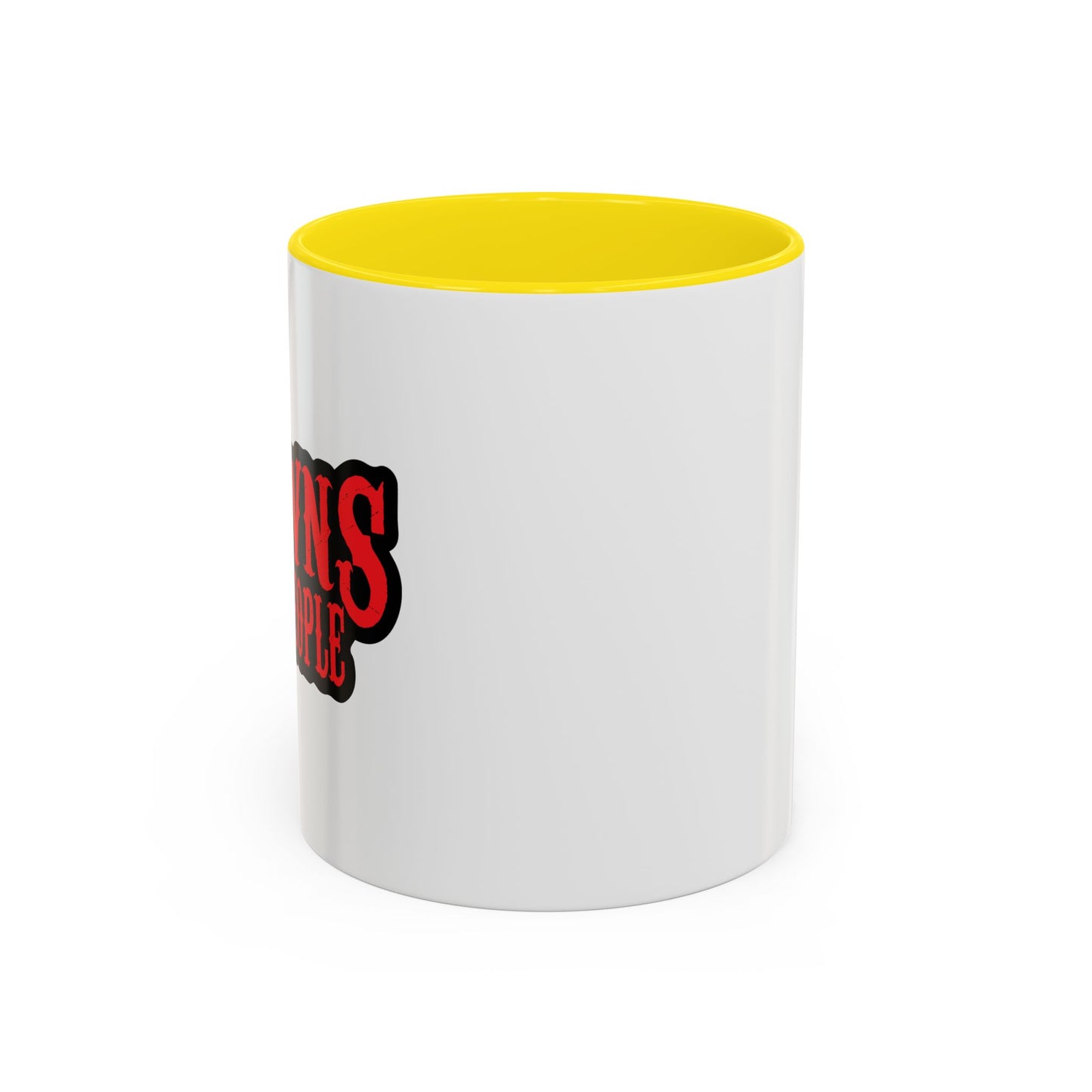 CLOWNS KILL PEOPLE Accent BiColor Funny Sarcastic Mug