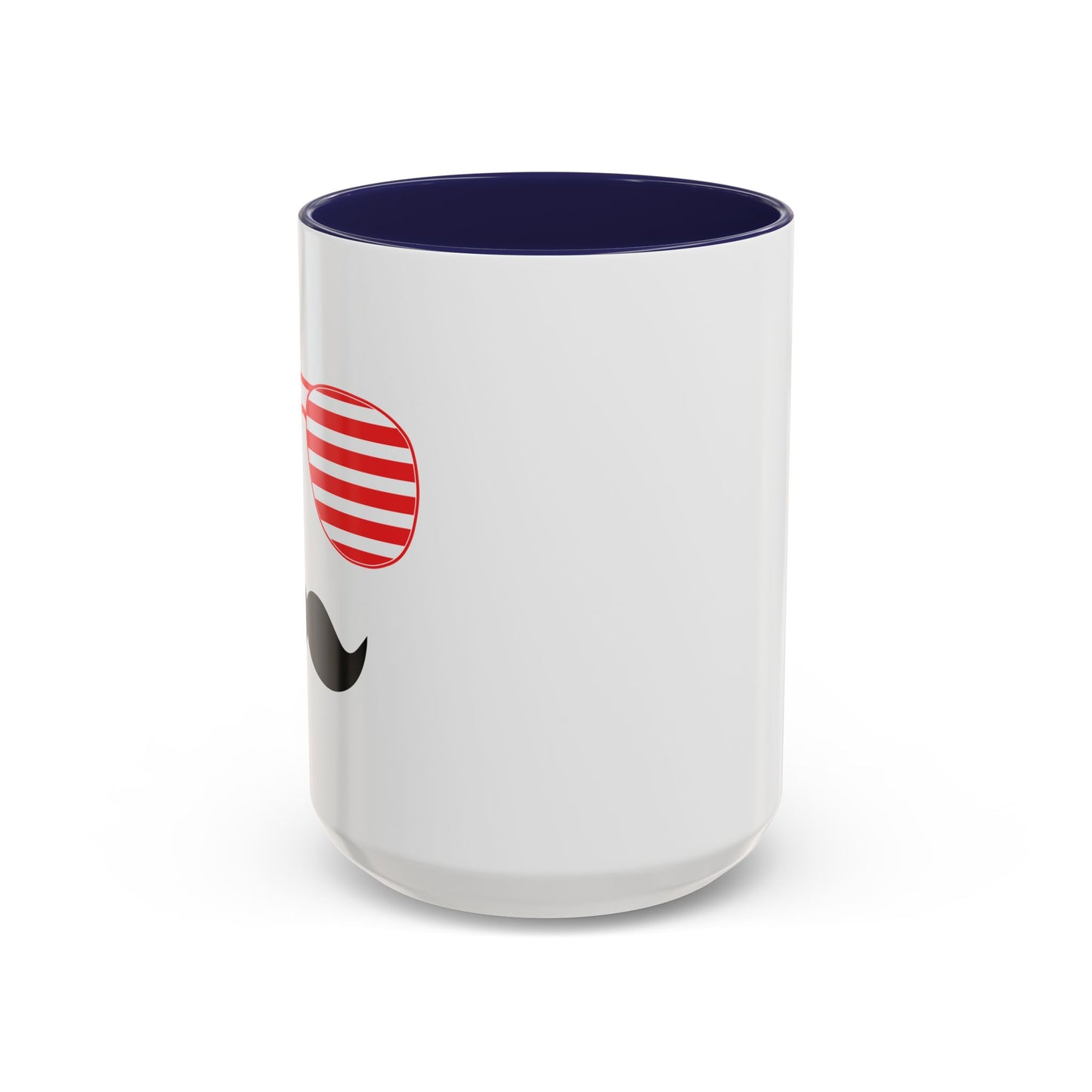 4TH OF JULY SUNGLASSES Accent BiColor Funny Sarcastic Mug