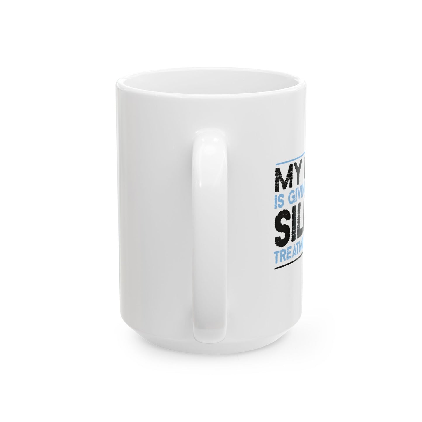 MY BRAIN IS GIVING ME SILENT FUNNY SARCASTIC MUG