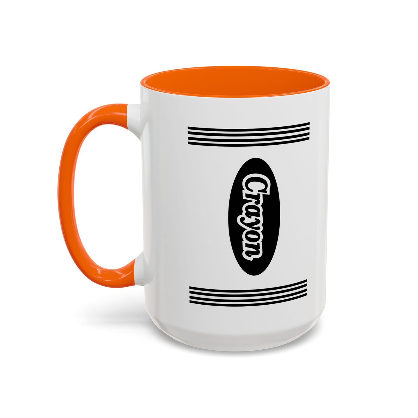 CRAYON Accent BiColor Funny Sarcastic Mug