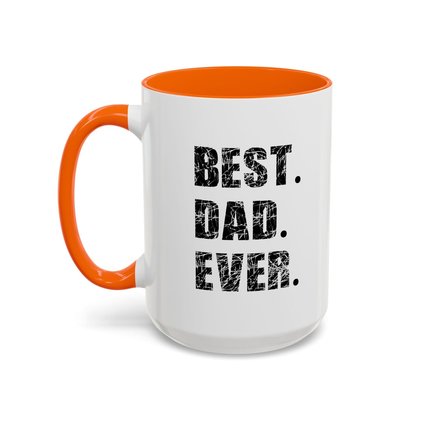 BEST DAD EVER Accent BiColor Mug