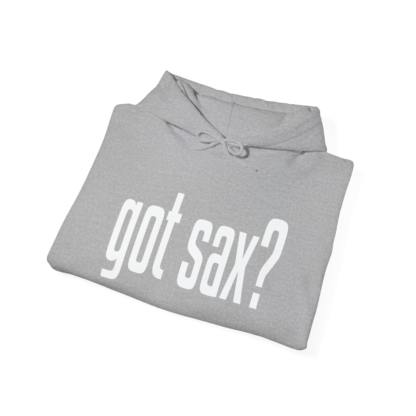 GOT SAX? - Premium Unisex Funny Sarcastic Black Hoodie Sweatshirt