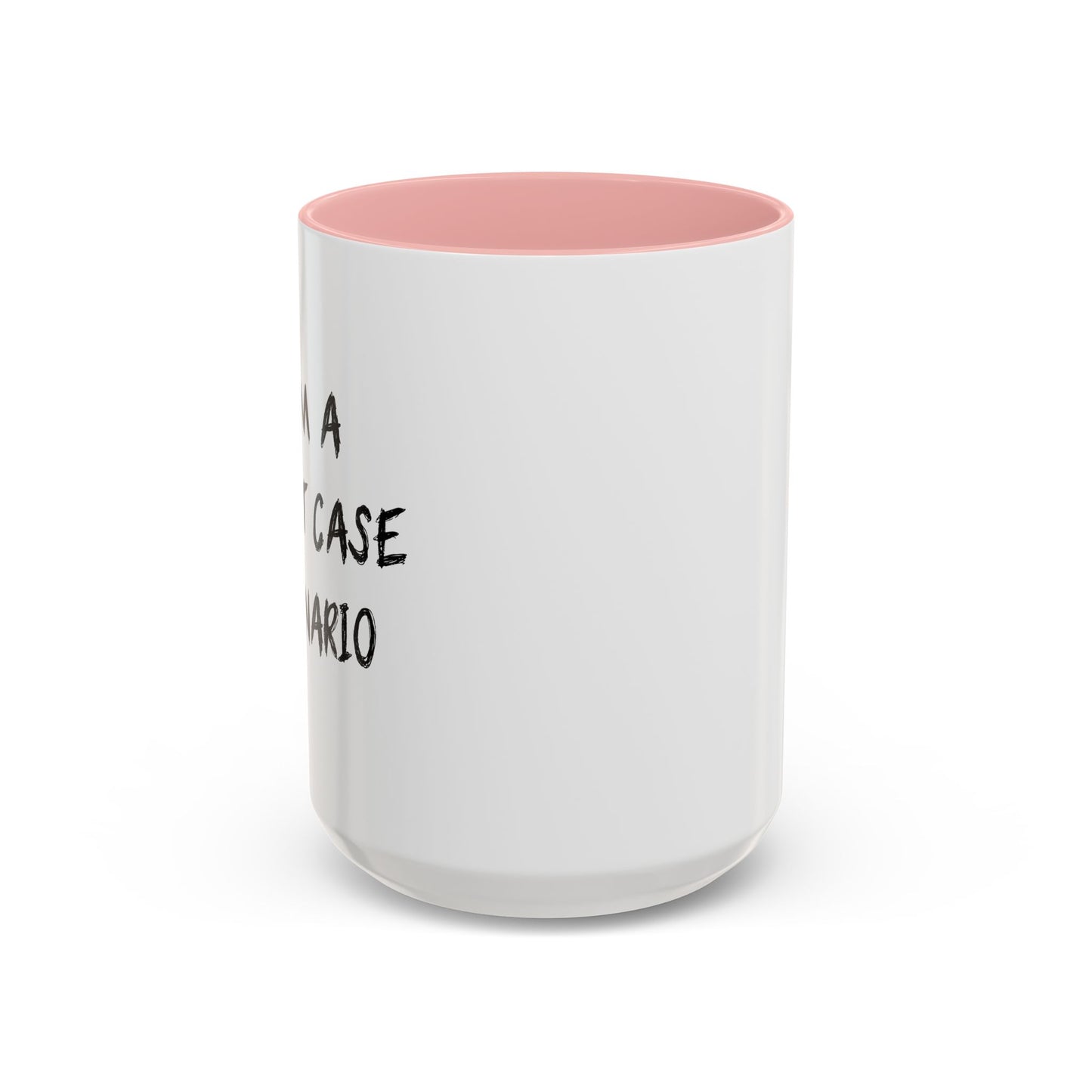 I AM WORST CASE SCENARIO Accent BiColor Funny Sarcastic Mug