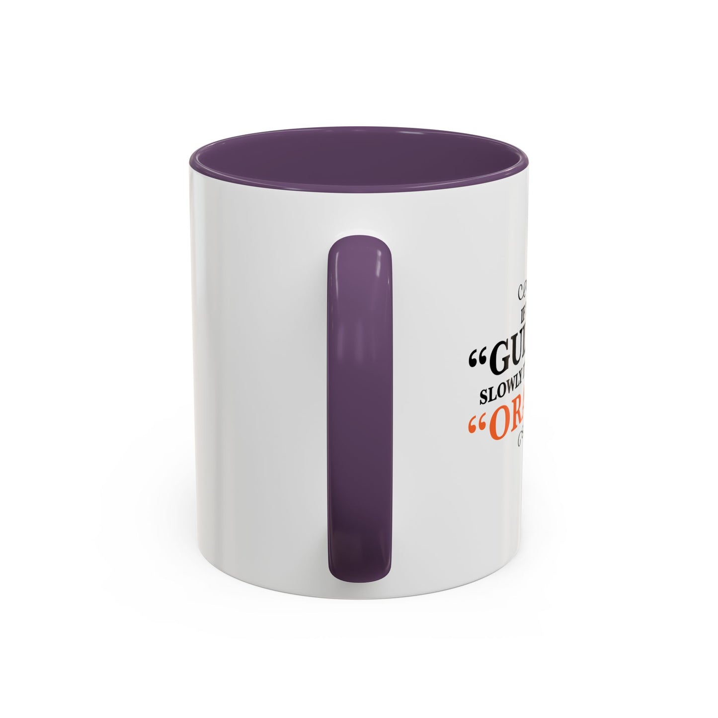 GULLIBILE Accent BiColor Funny Sarcastic Mug