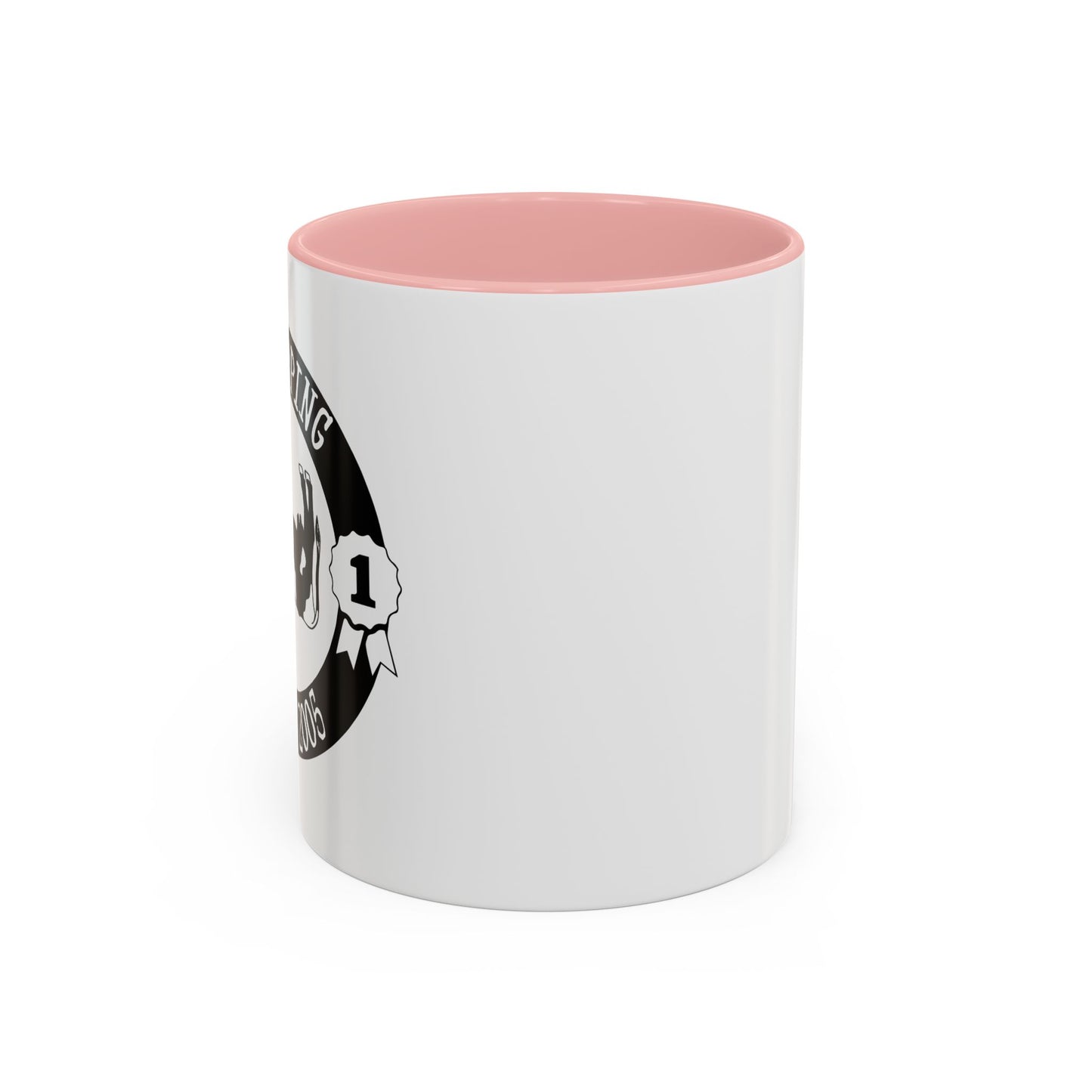 COW TIPPING CHAMP Accent BiColor Funny Sarcastic Mug