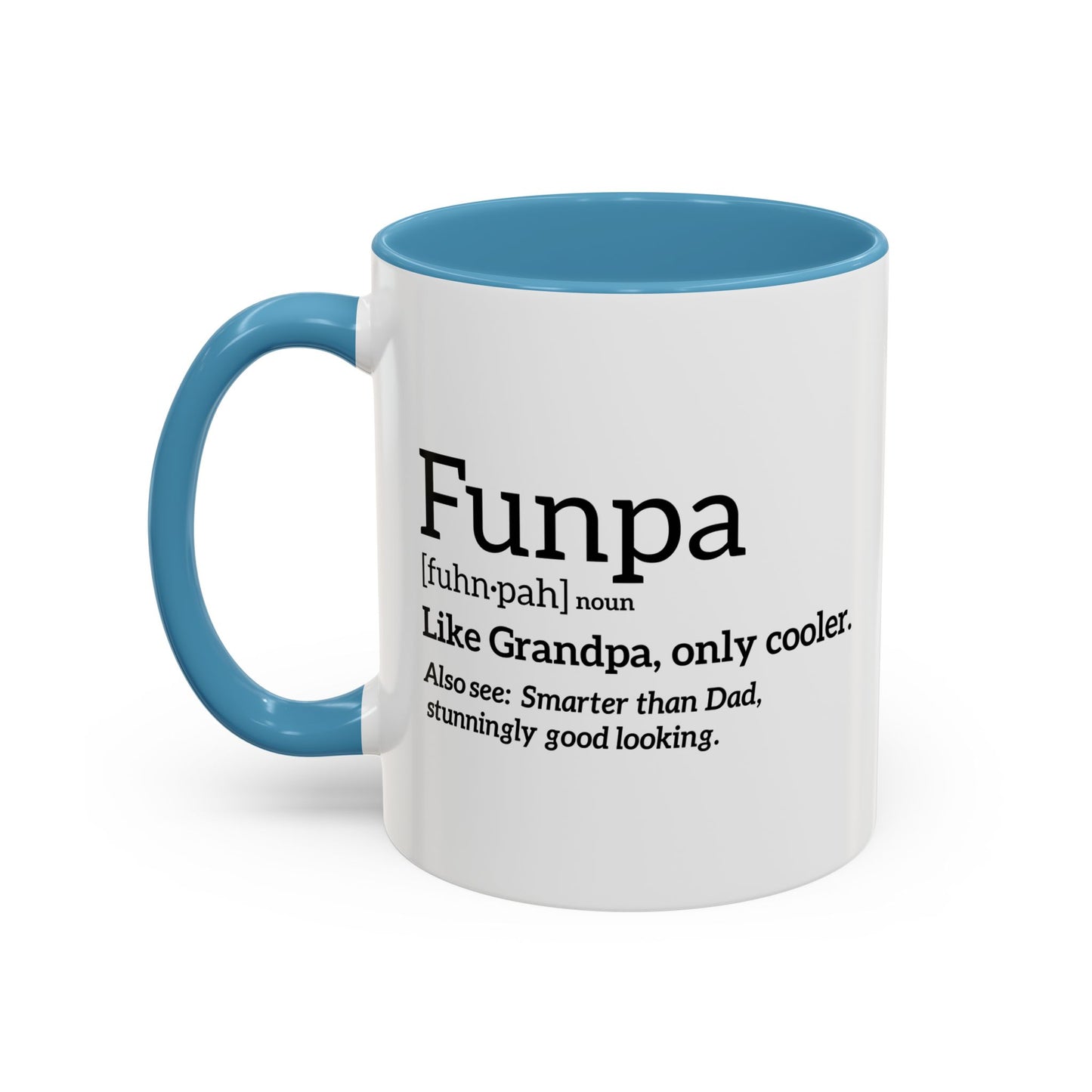 Funpa [fuhn.pa] noun Accent BiColor Funny Sarcastic Mug