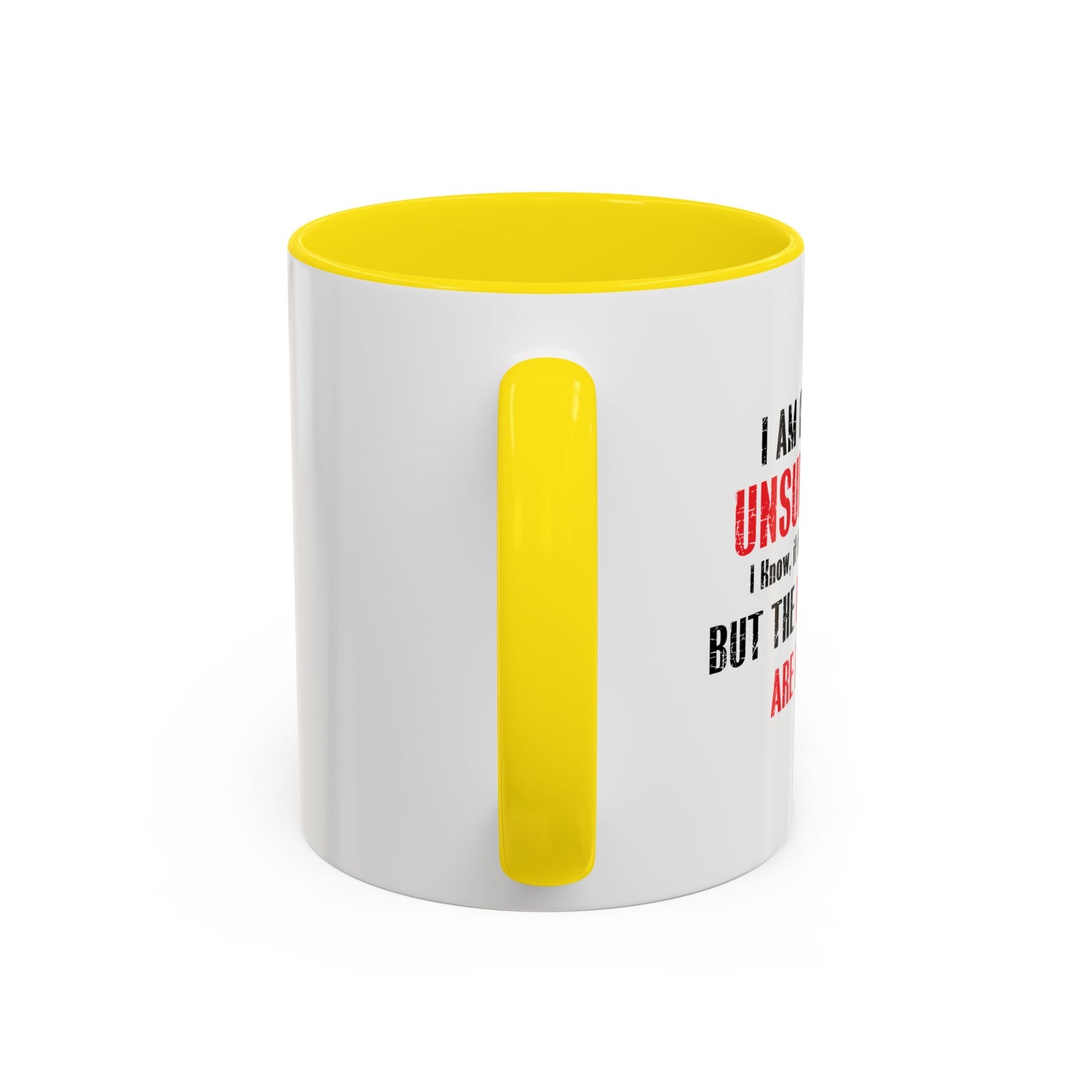 THE POSSIBILITIES ENDLESS Accent BiColor Funny Sarcastic Mug