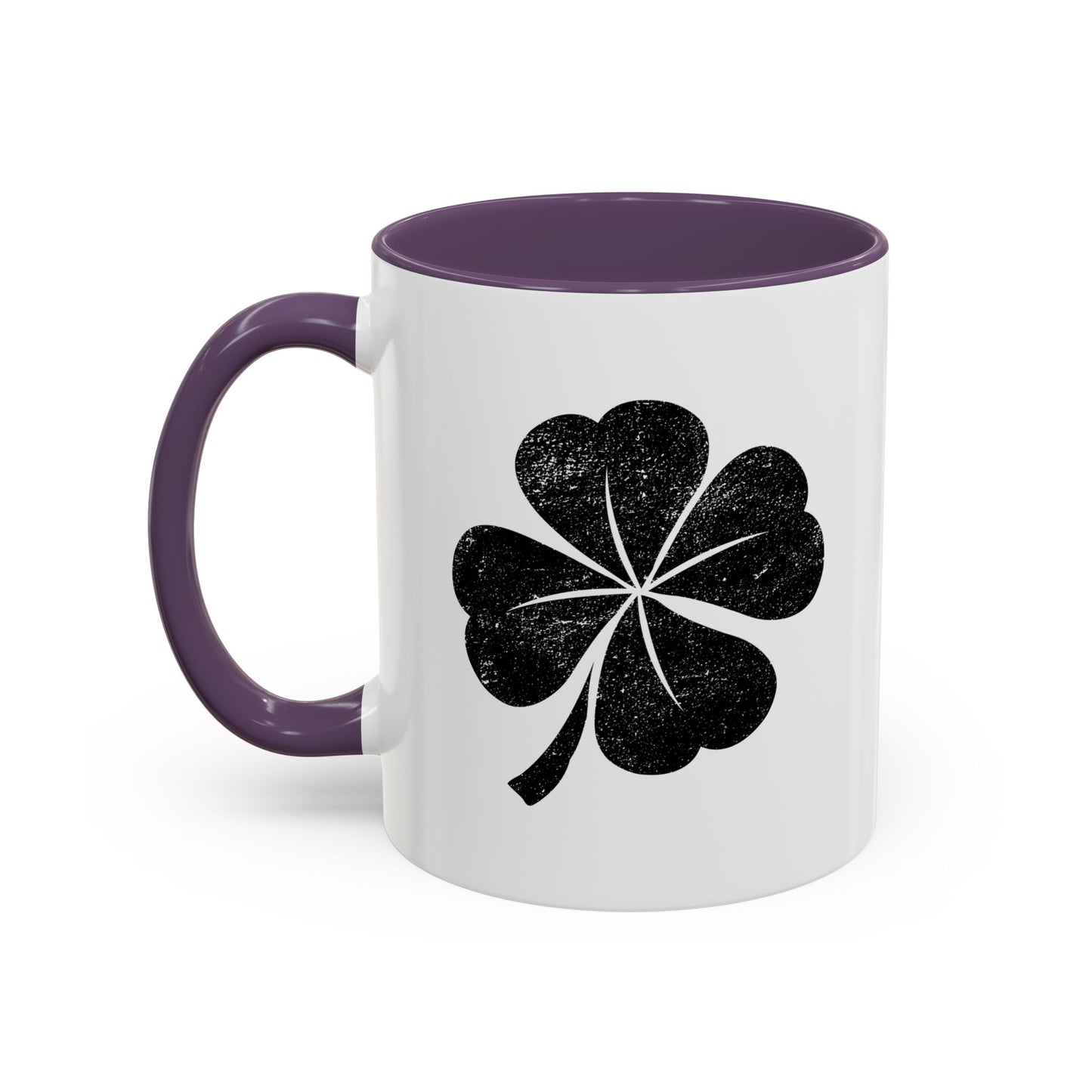 LEAF CLOVER Accent BiColor Funny Sarcastic Mug